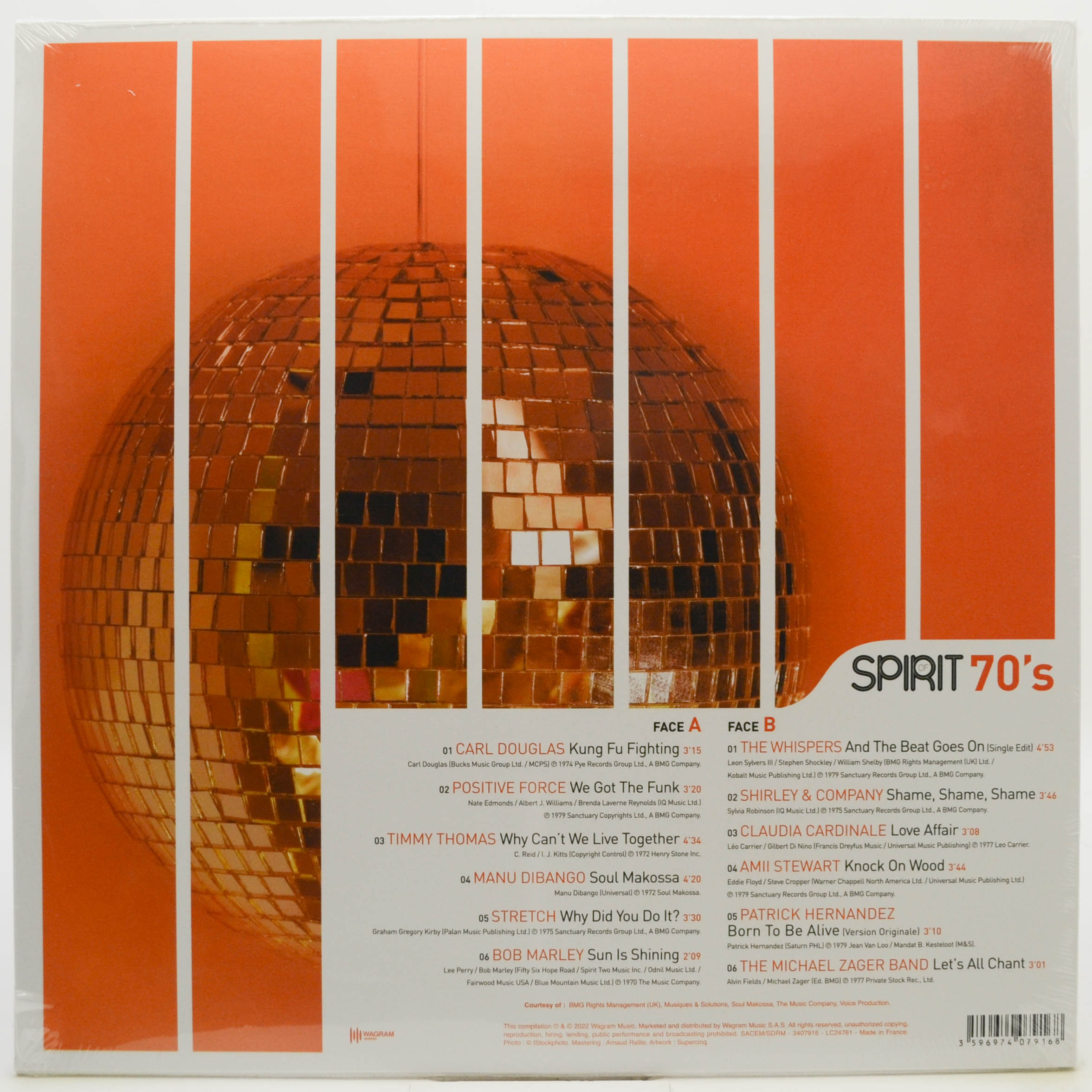 Виниловая пластинка Various — Spirit Of 70's, 2017