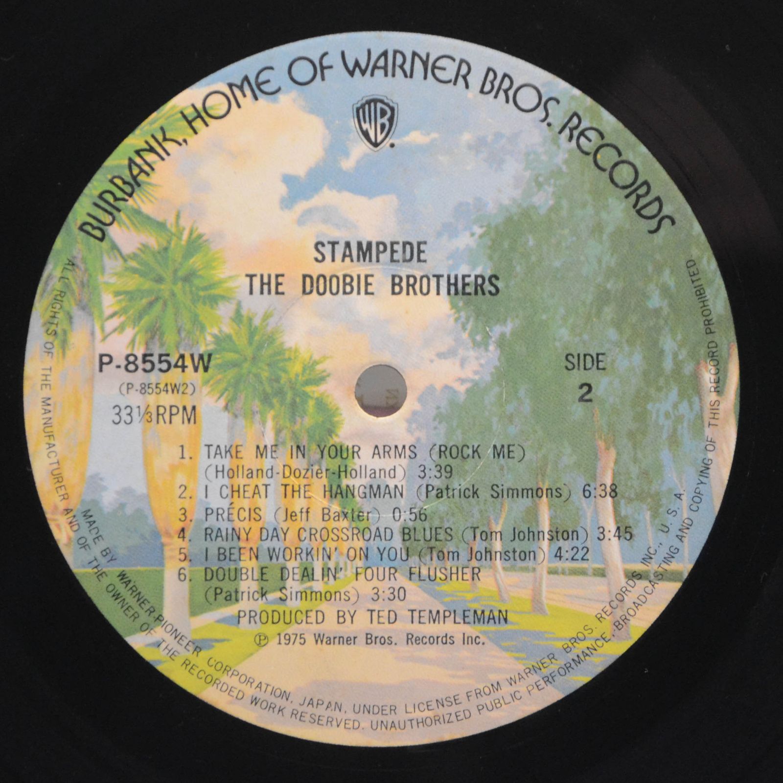 Виниловая пластинка Doobie Brothers — Stampede, 1975