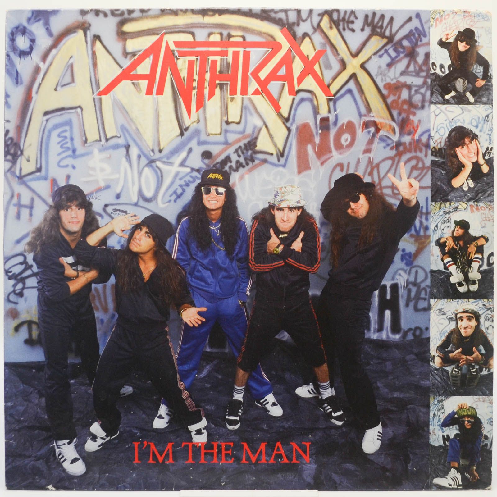 Виниловая пластинка Anthrax — I'm The Man, 1987