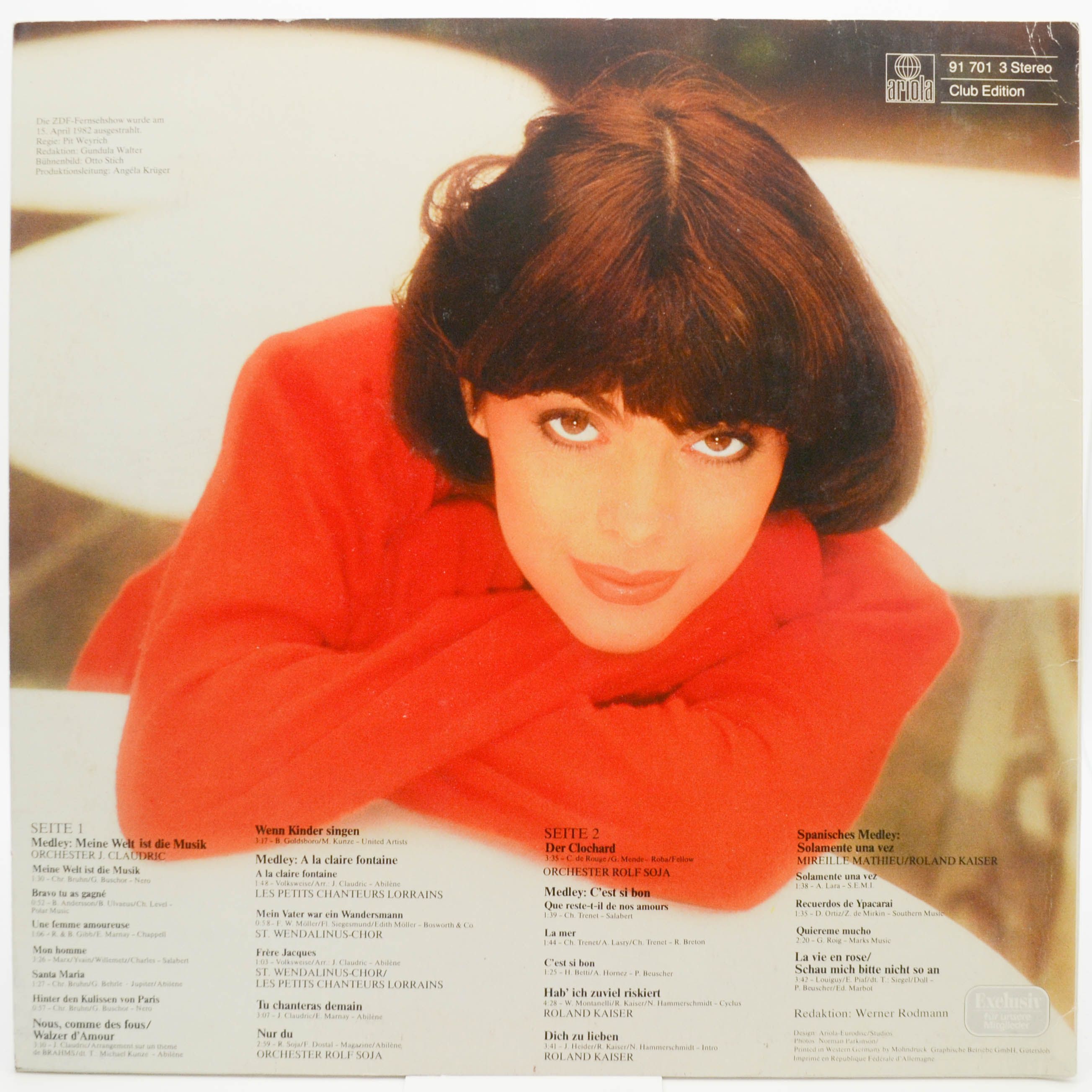 Mireille Mathieu — Bonsoir Mireille, 1982