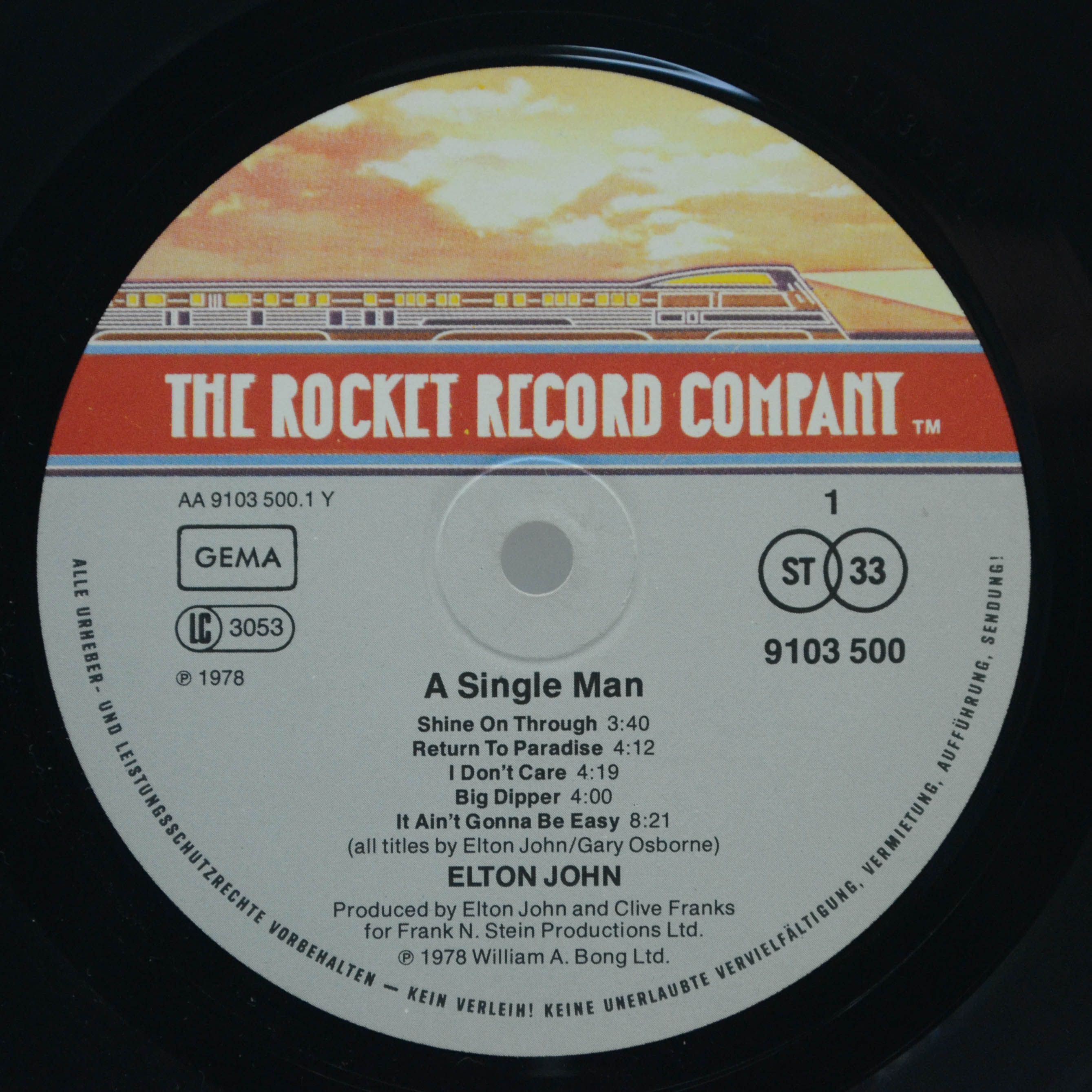 Elton John — A Single Man, 1978