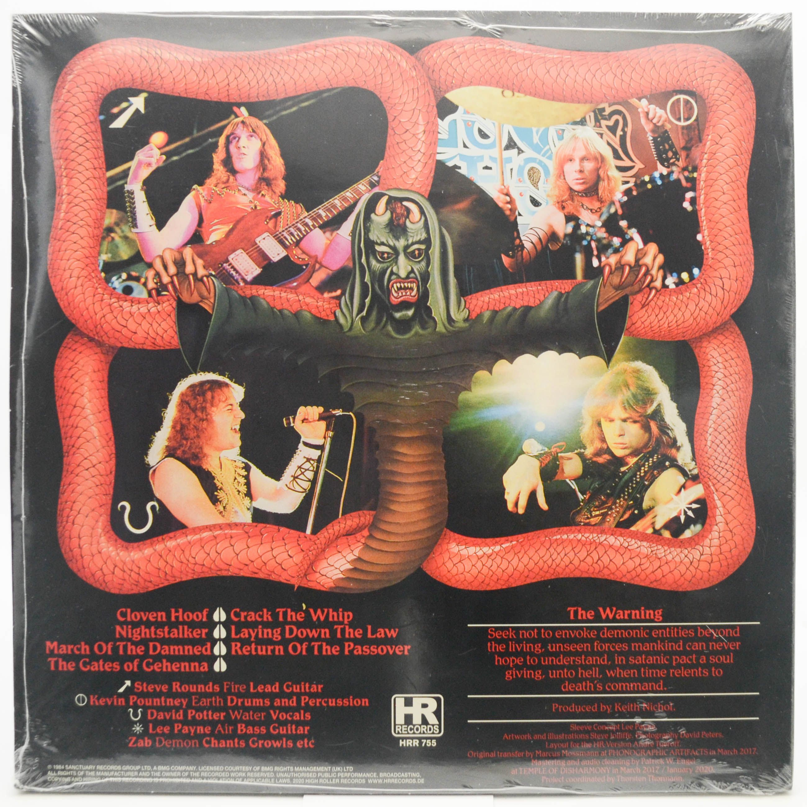 Виниловая пластинка Cloven Hoof — Cloven Hoof, 1984