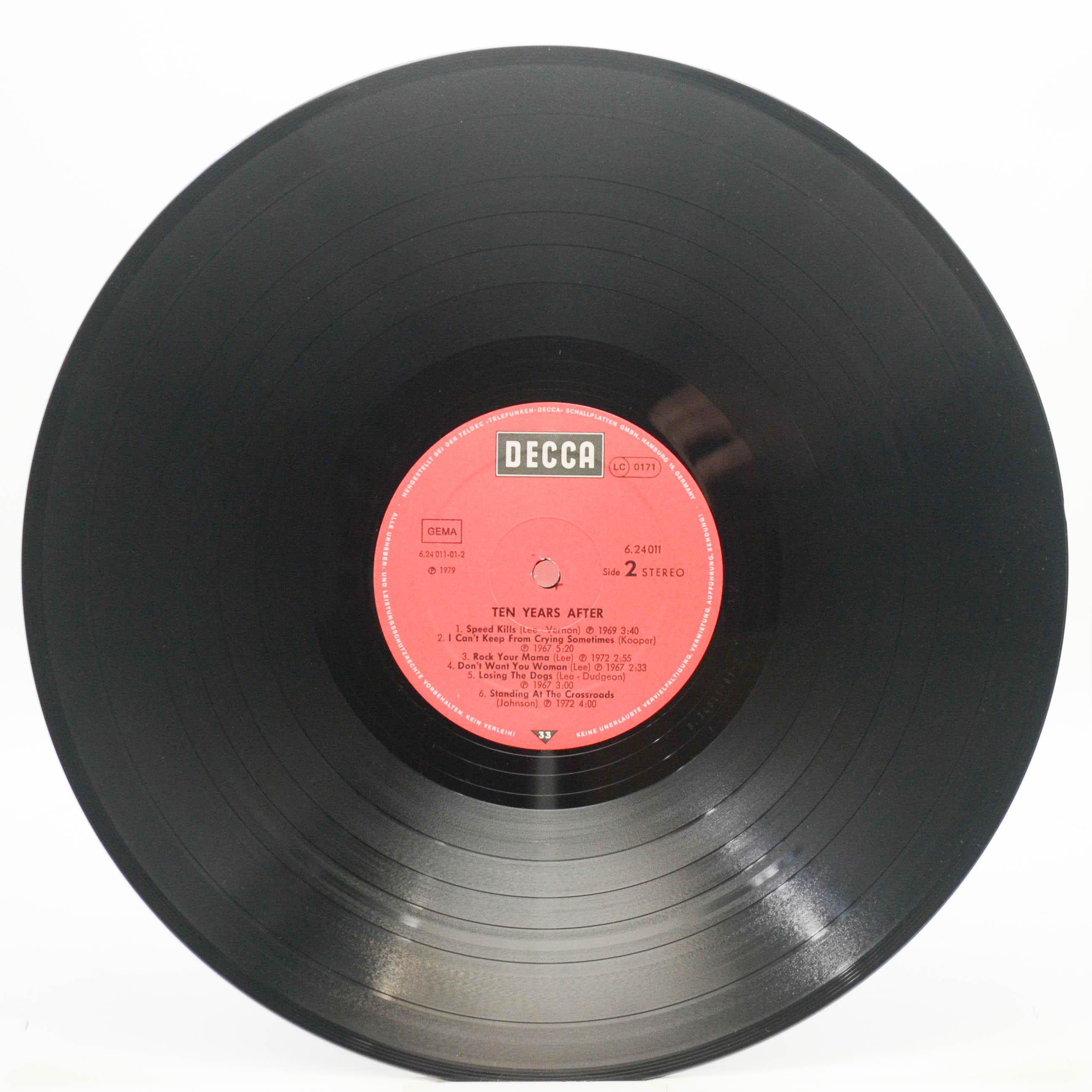 Виниловая пластинка Ten Years After — Ten Years After, 1979
