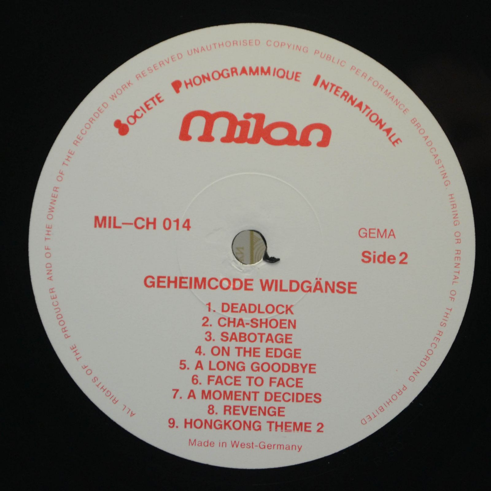 Eloy — Codename Wildgeese - Original Motion Picture Soundtrack, 1984