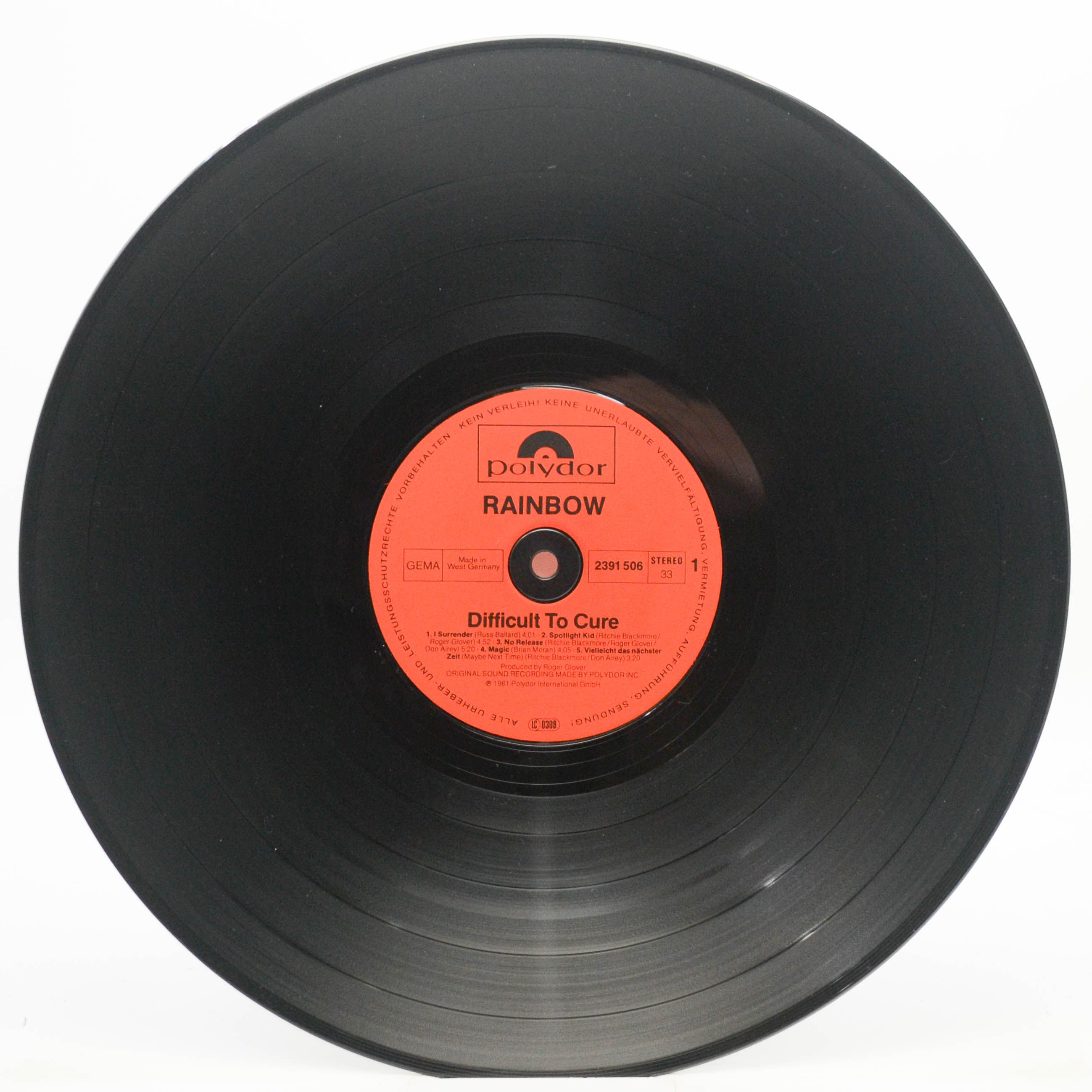 Rainbow — Difficult To Cure, 1981