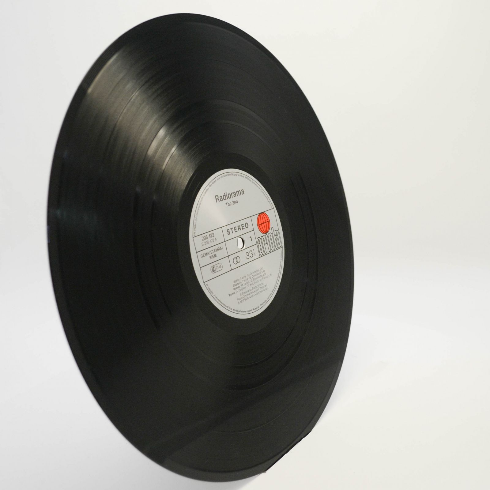 Виниловая пластинка Radiorama — The Second, 1987