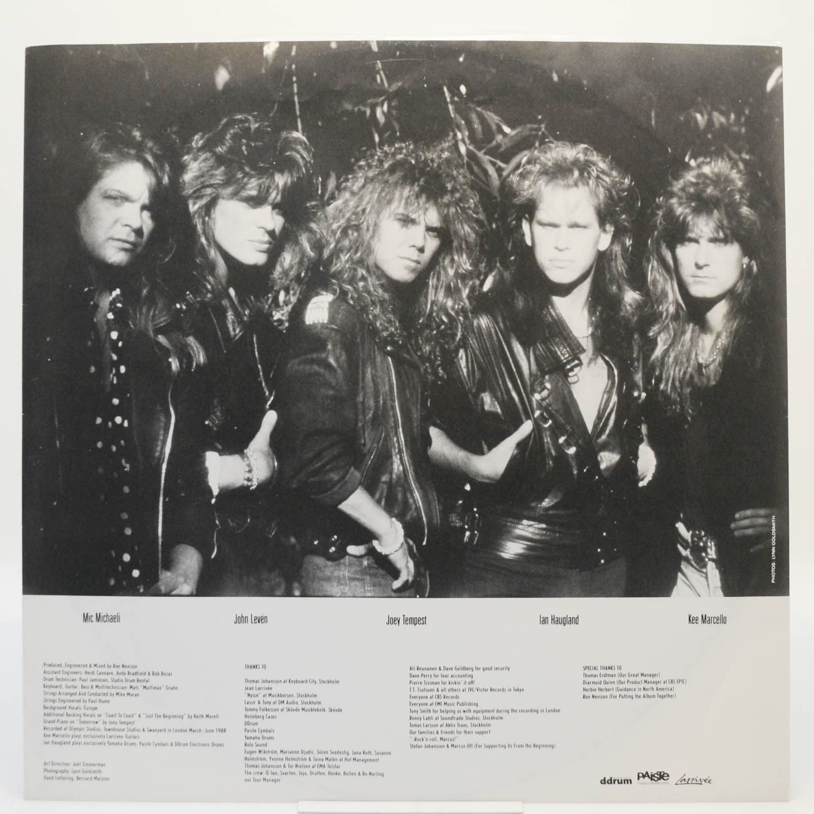 Europe — Out Of This World, 1988