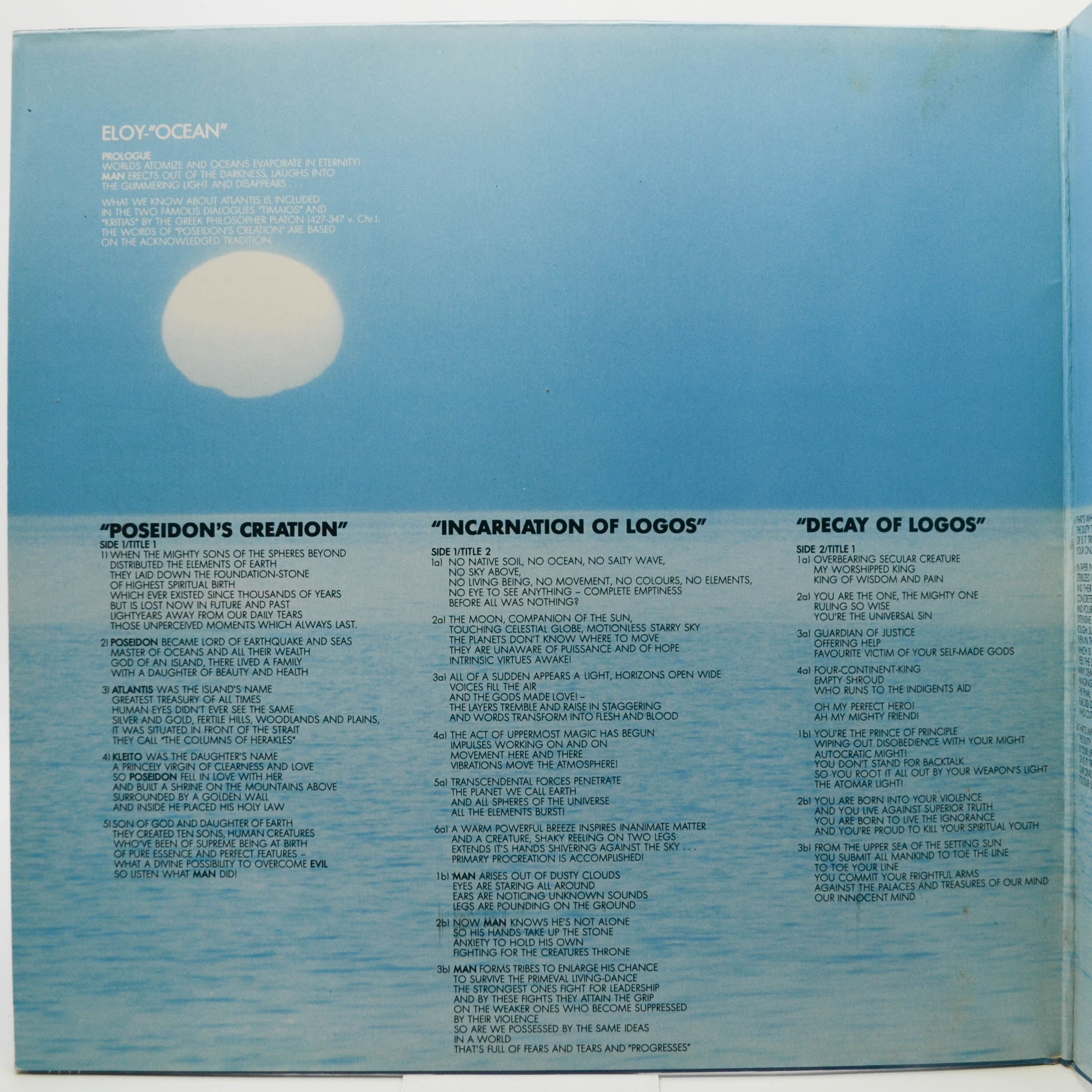 Eloy — Ocean (1-st, Germany), 1984