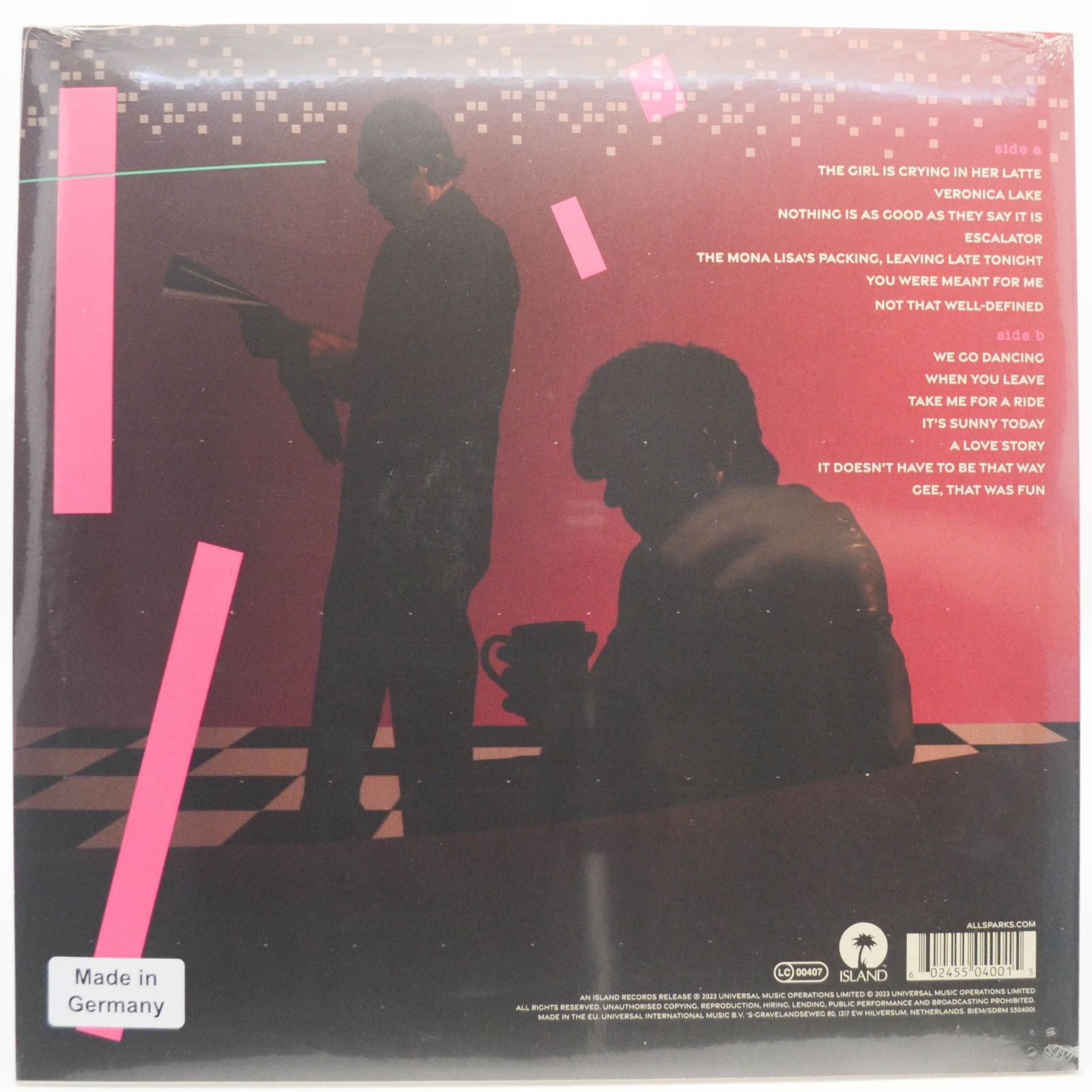 Sparks — The Girl Is Crying In Her Latte, 2023