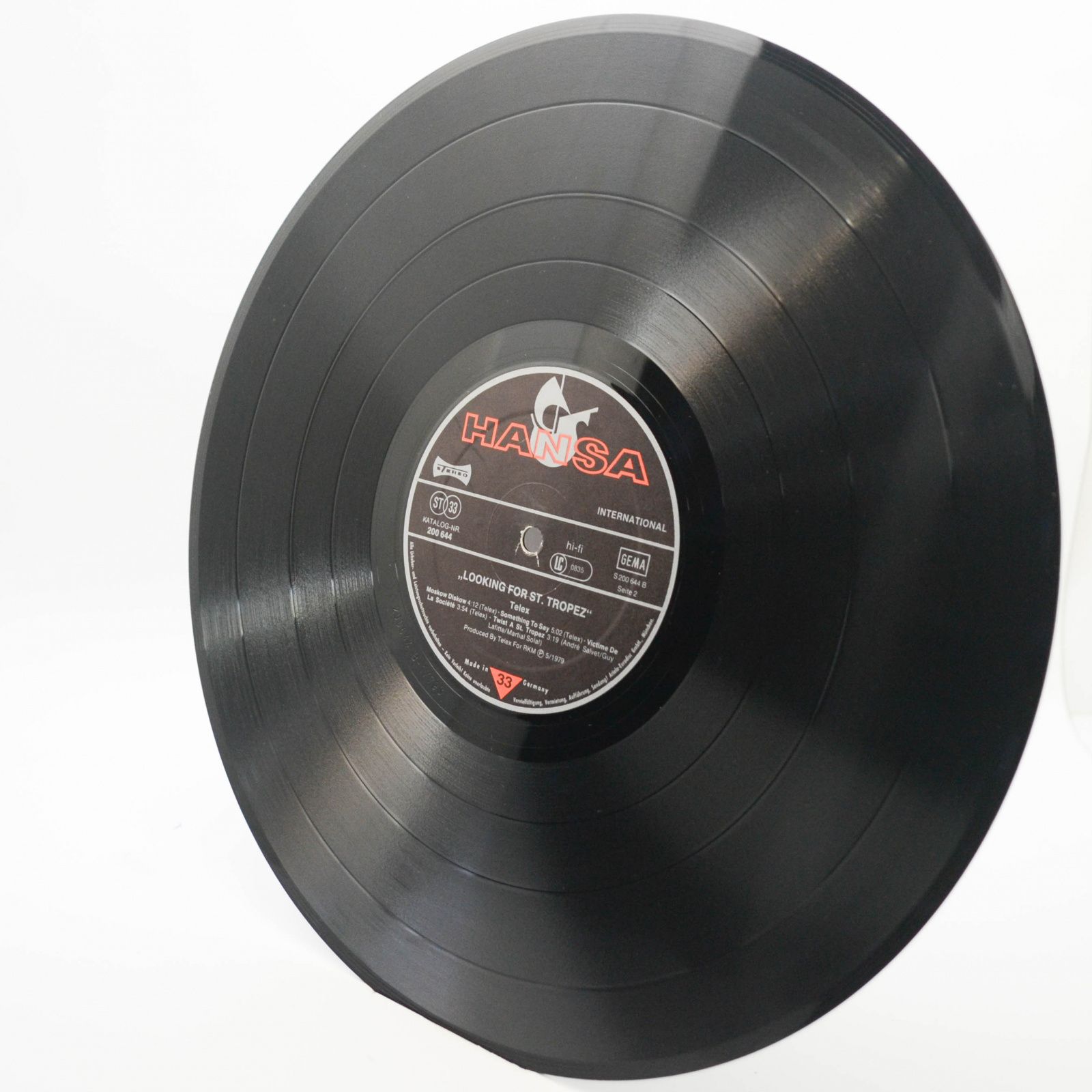 Telex — Looking For Saint Tropez, 1979