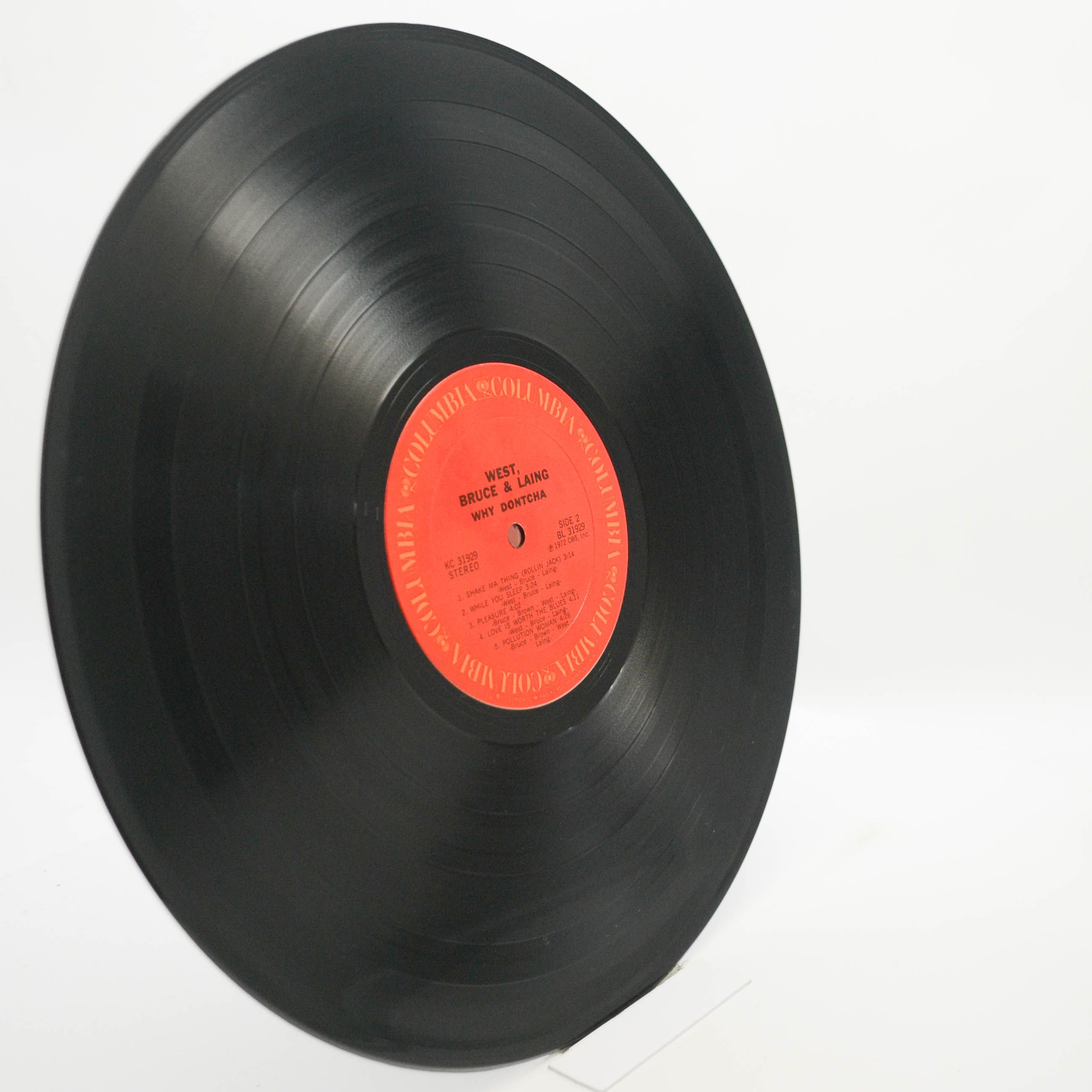 Виниловая пластинка West, Bruce & Laing — Why Dontcha (USA), 1972