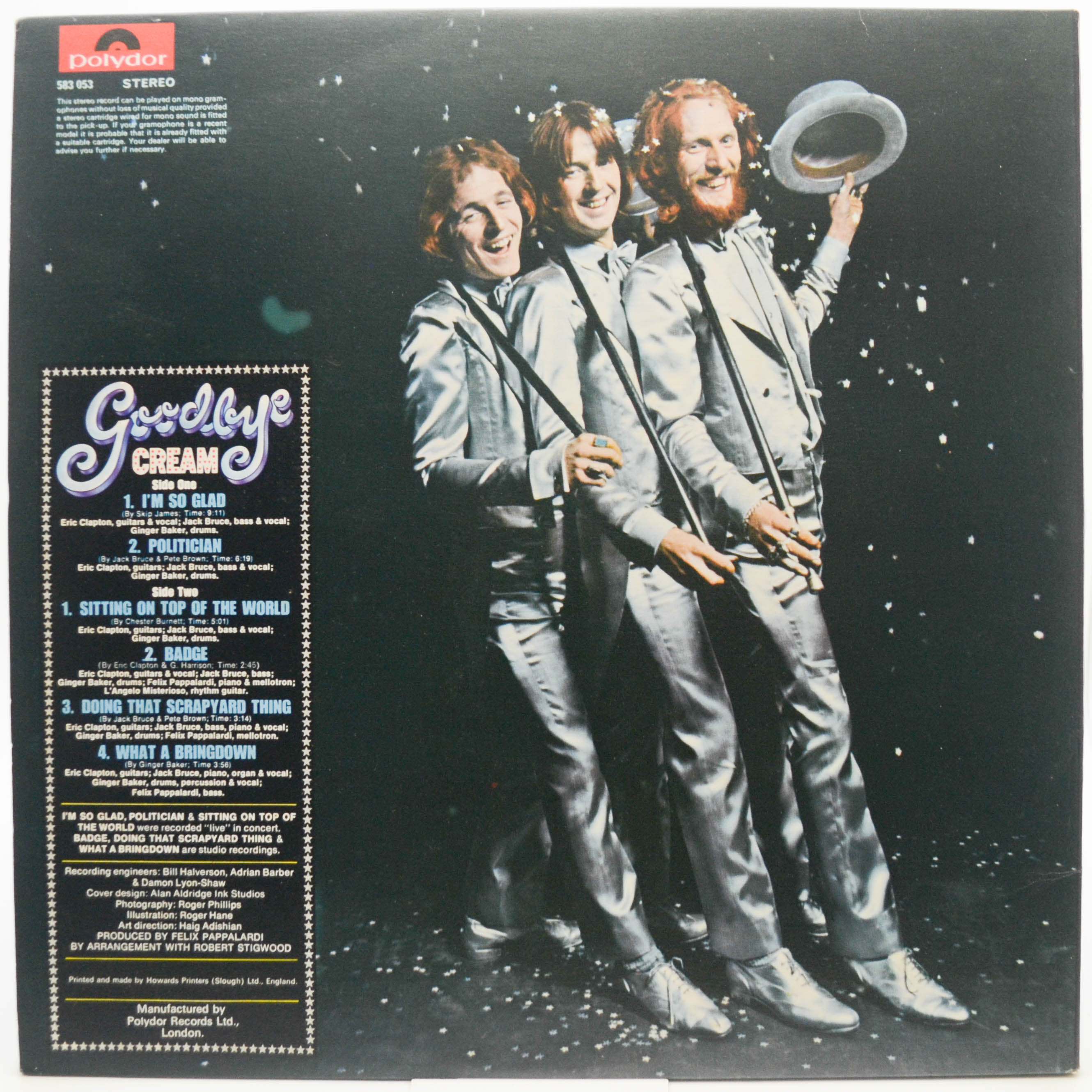 Cream — Goodbye (UK), 1969