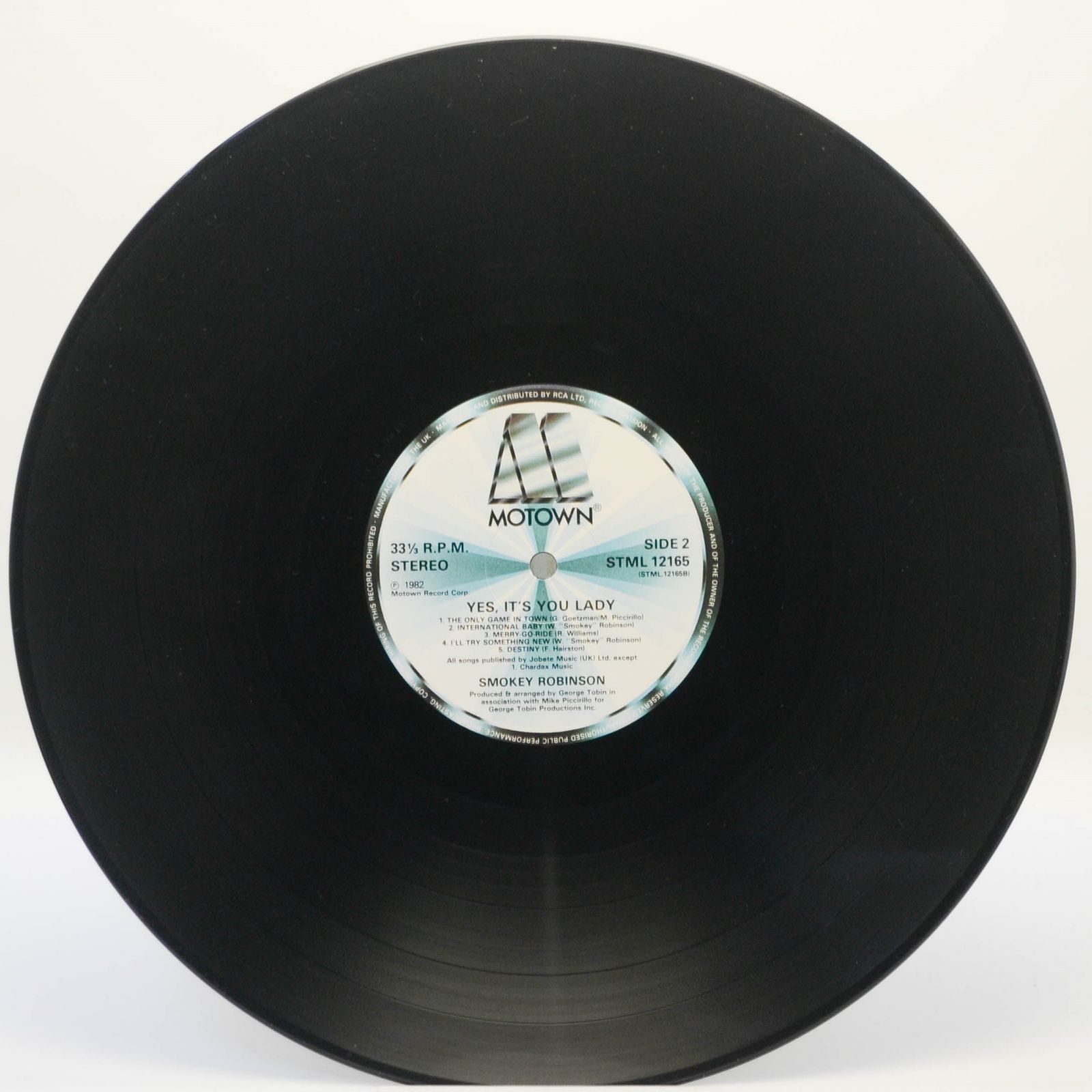 Виниловая пластинка Smokey Robinson — Yes It's You Lady, 1982