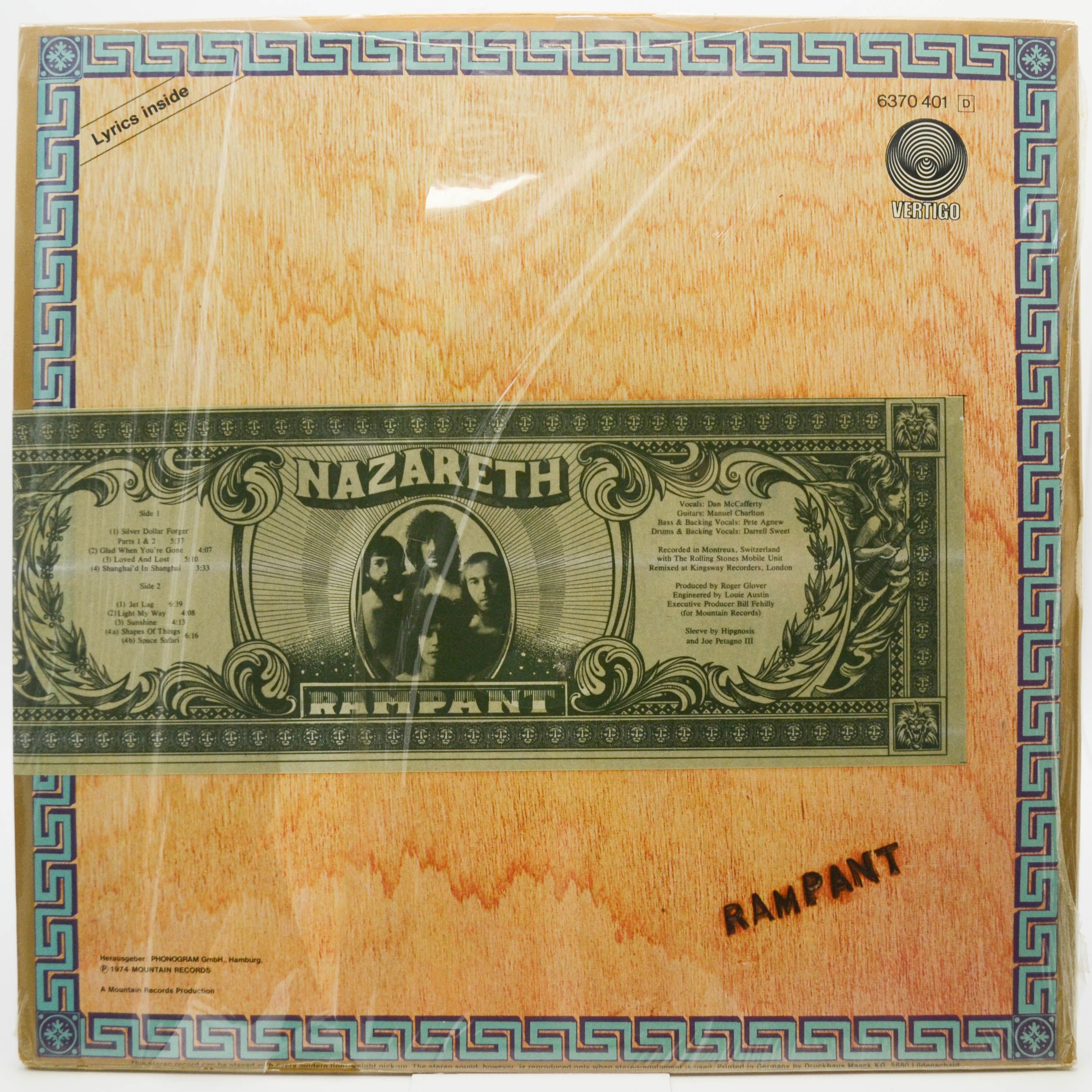 Nazareth — Rampant, 1974