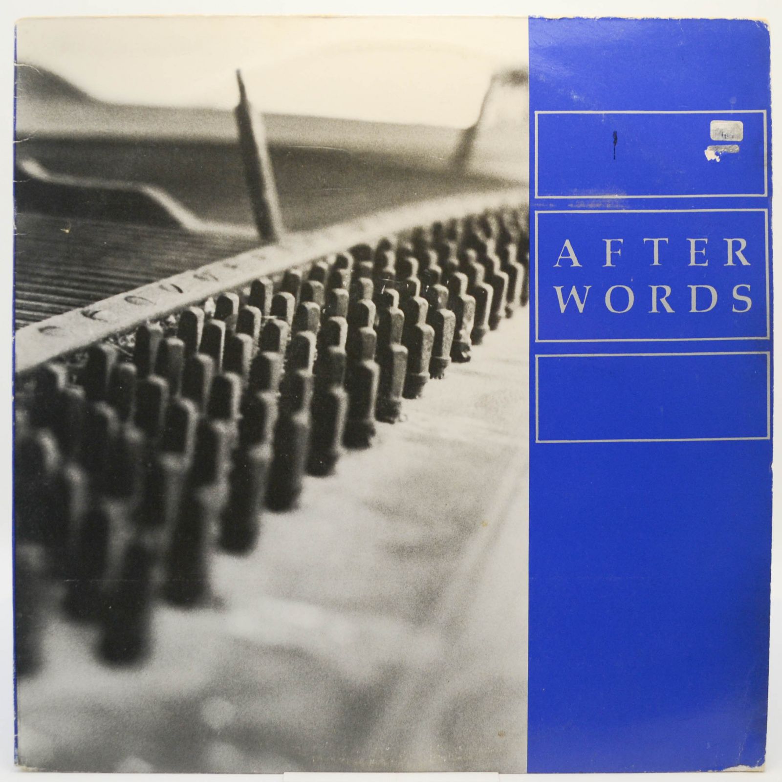 Виниловая пластинка After Words, 1989