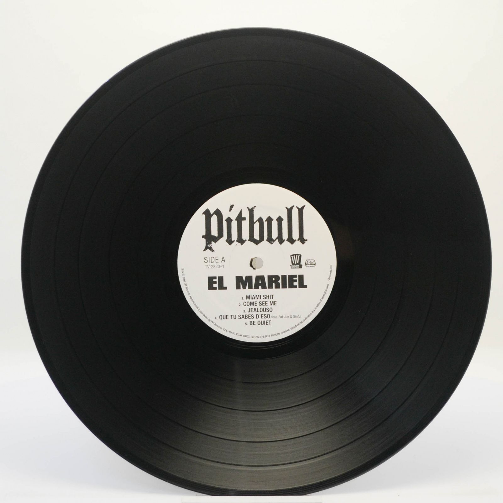Виниловая пластинка Pitbull — El Mariel, 2006