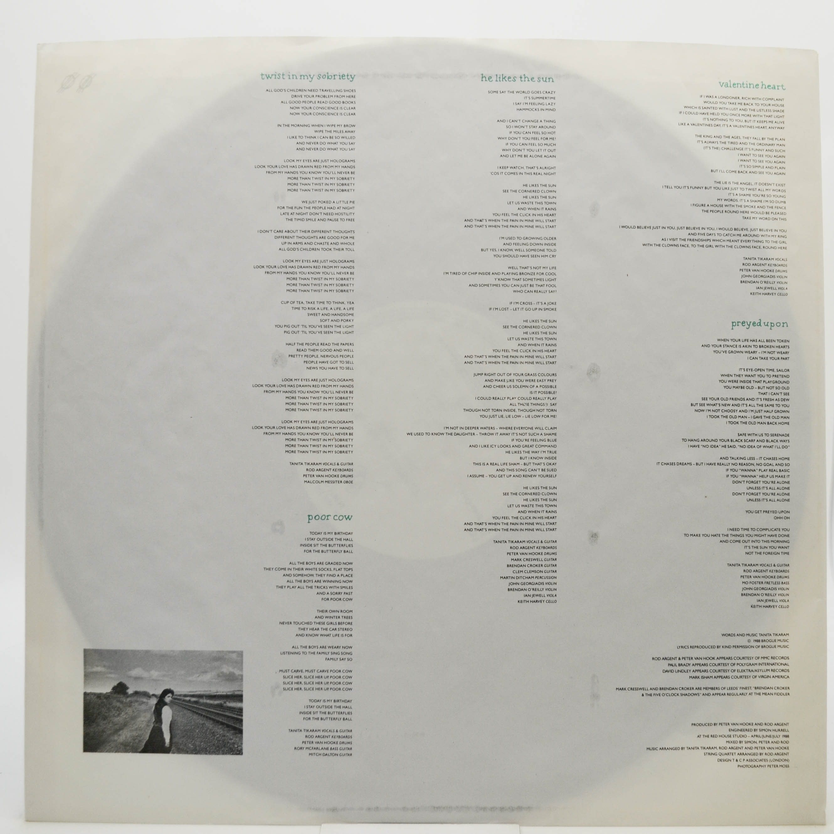 Tanita Tikaram — Ancient Heart, 1988