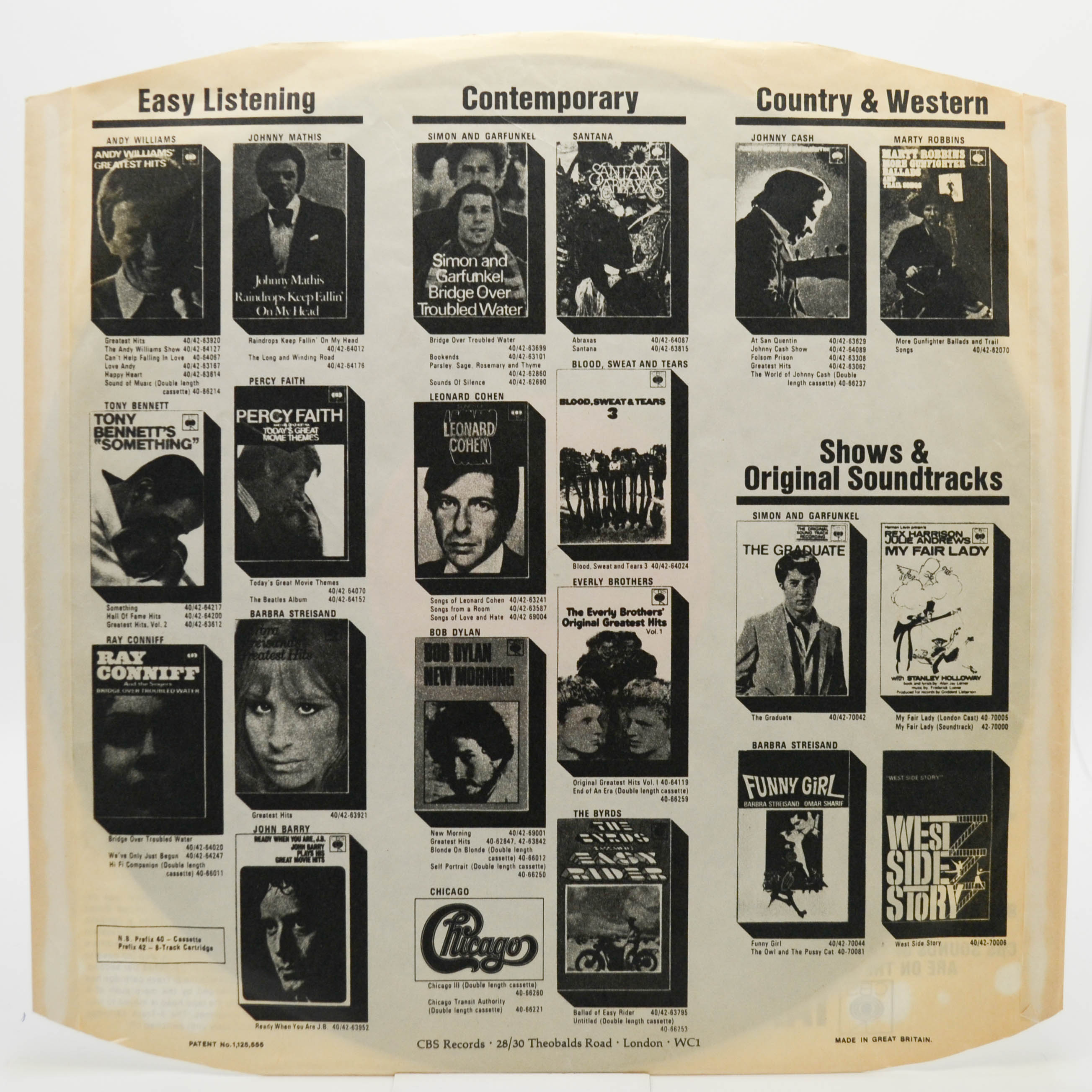 Виниловая пластинка Christie — For All Mankind (1-st, UK), 1971