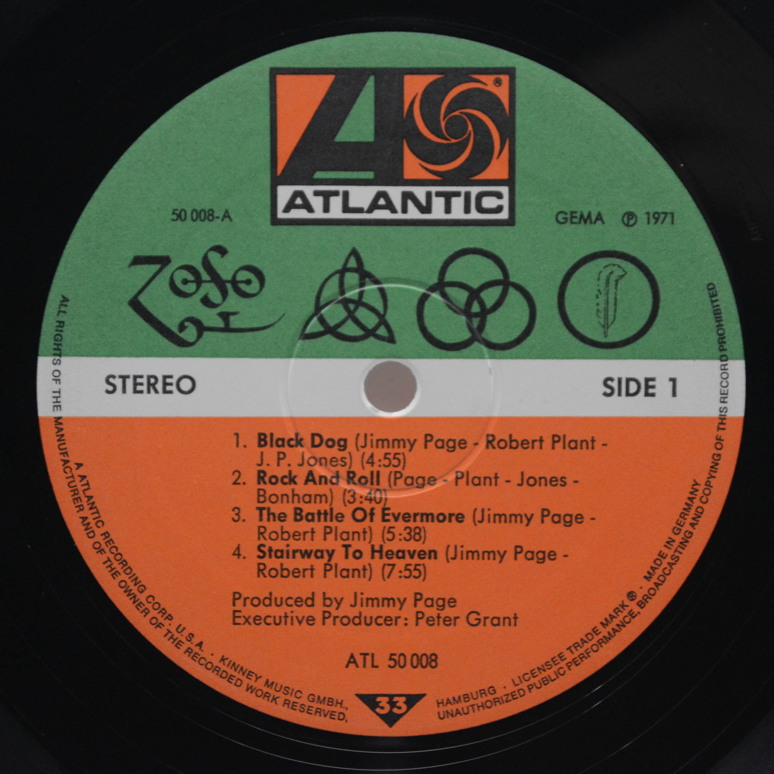 Led Zeppelin — Untitled, 1971