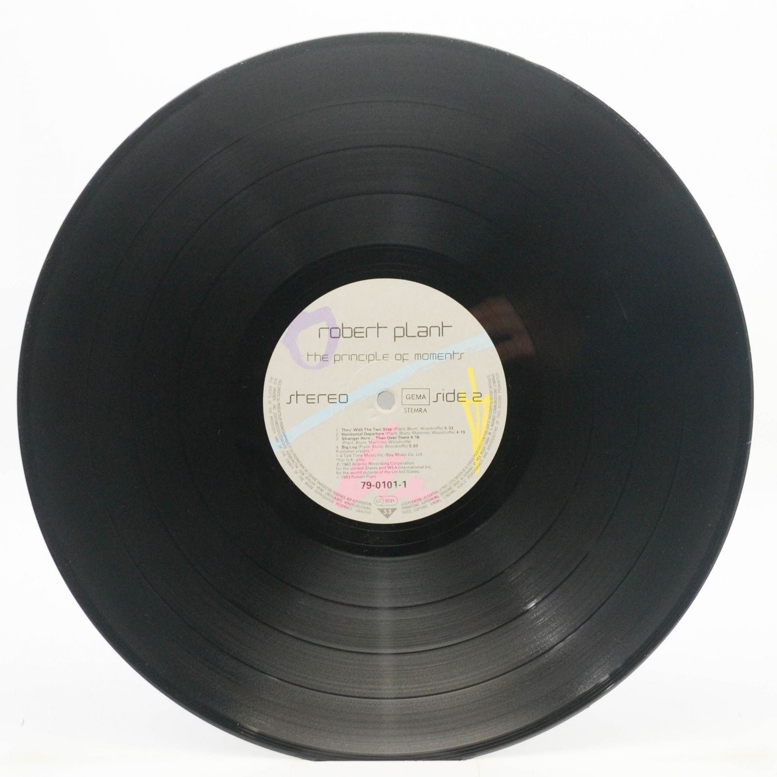 Виниловая пластинка Robert Plant — The Principle Of Moments, 1983
