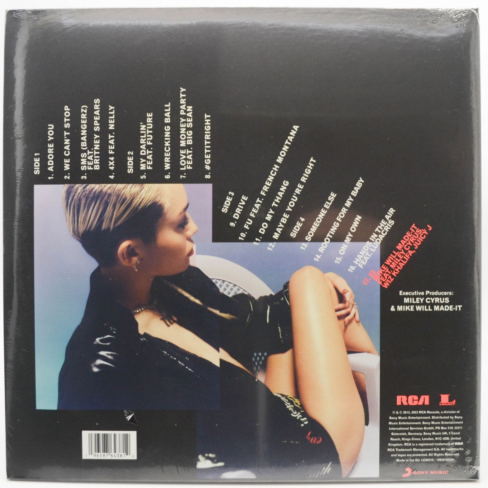 Виниловая пластинка Miley Cyrus — Bangerz (2LP), 2013