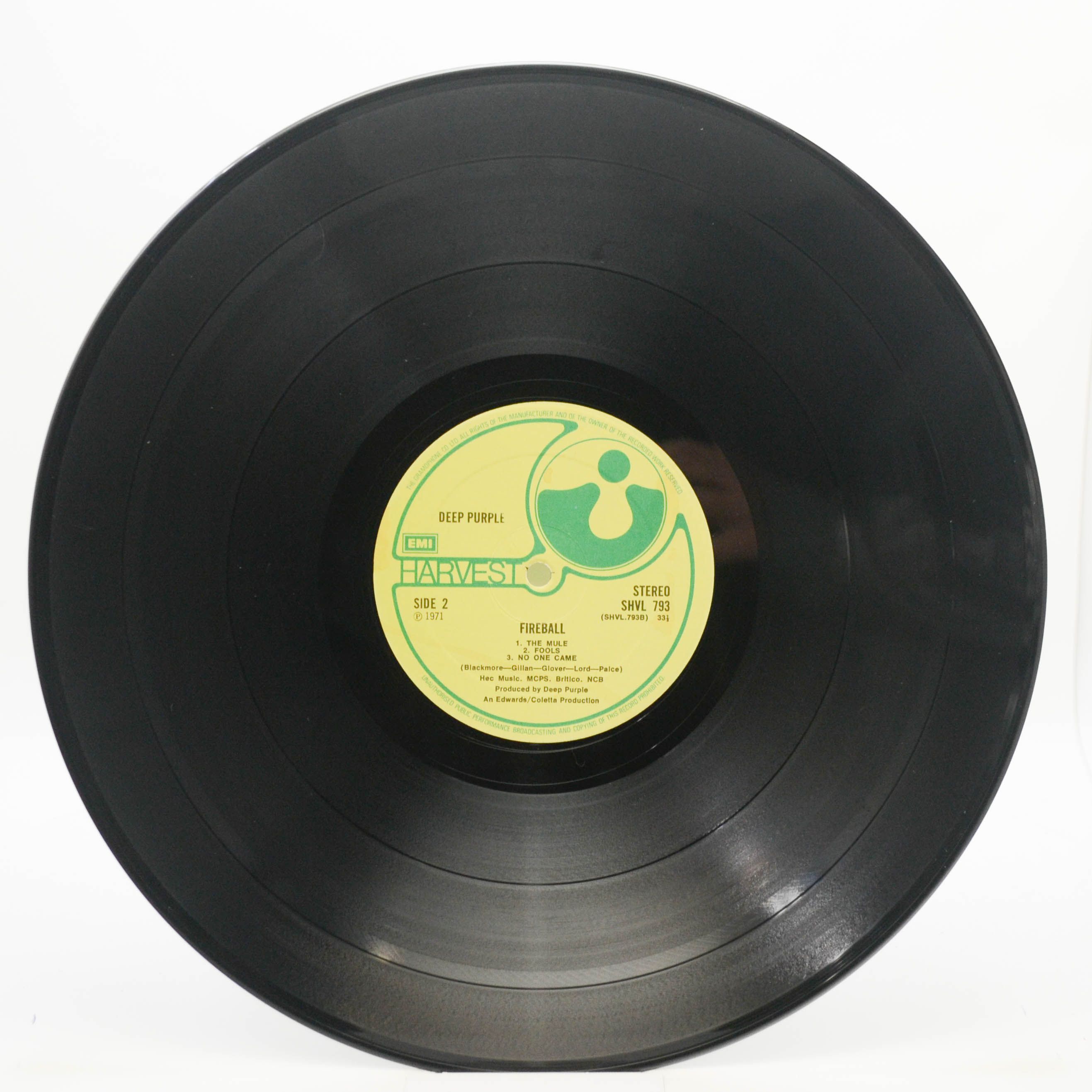 Deep Purple — Fireball (1-st, UK), 1971