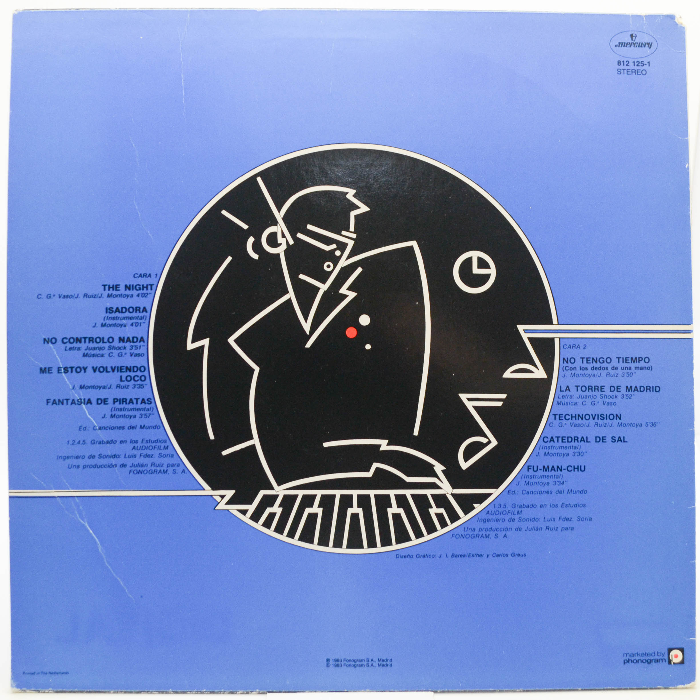 Виниловая пластинка Azul Y Negro — Digital, 1983