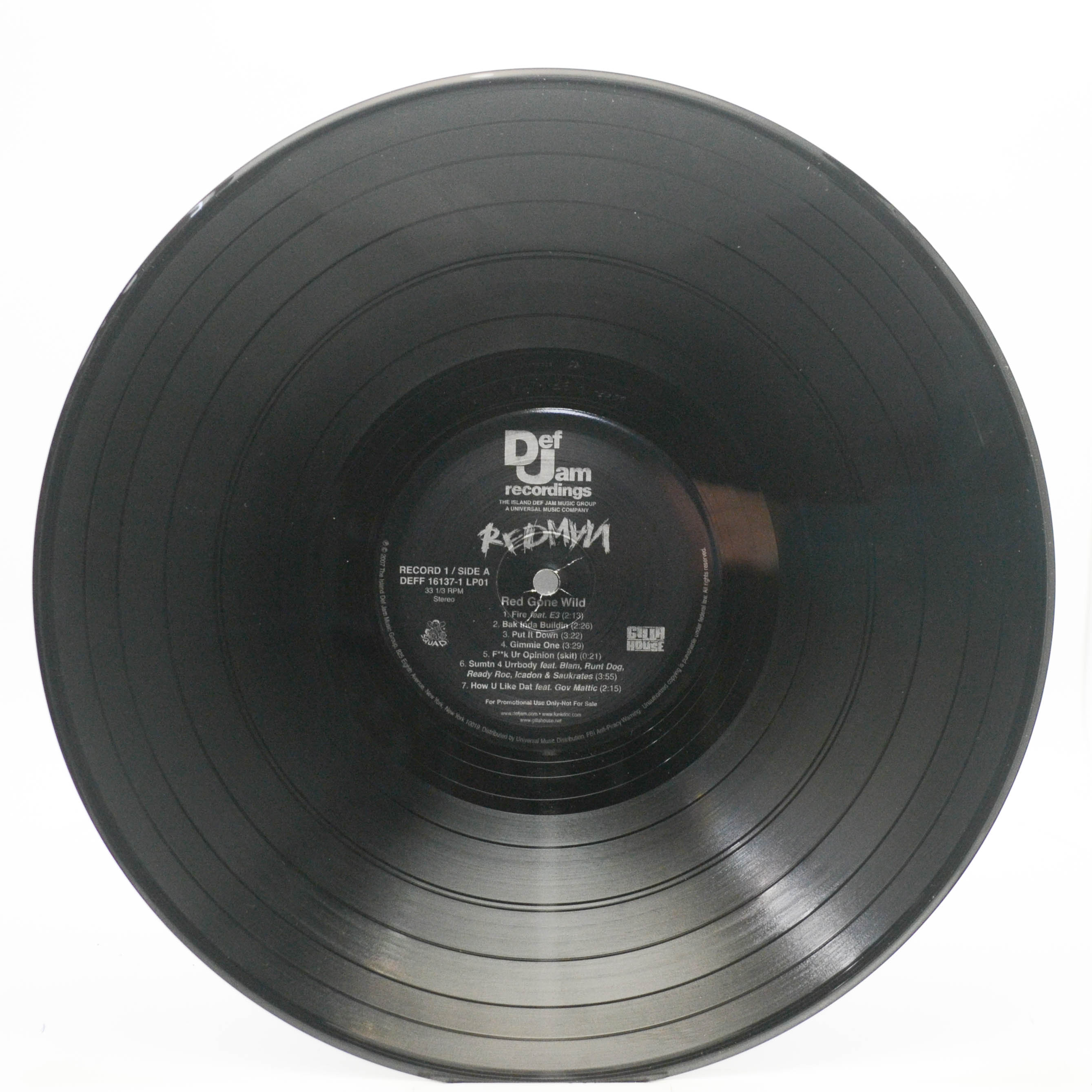 Виниловая пластинка Redman — Red Gone Wild (2LP, 1-st, USA), 2007