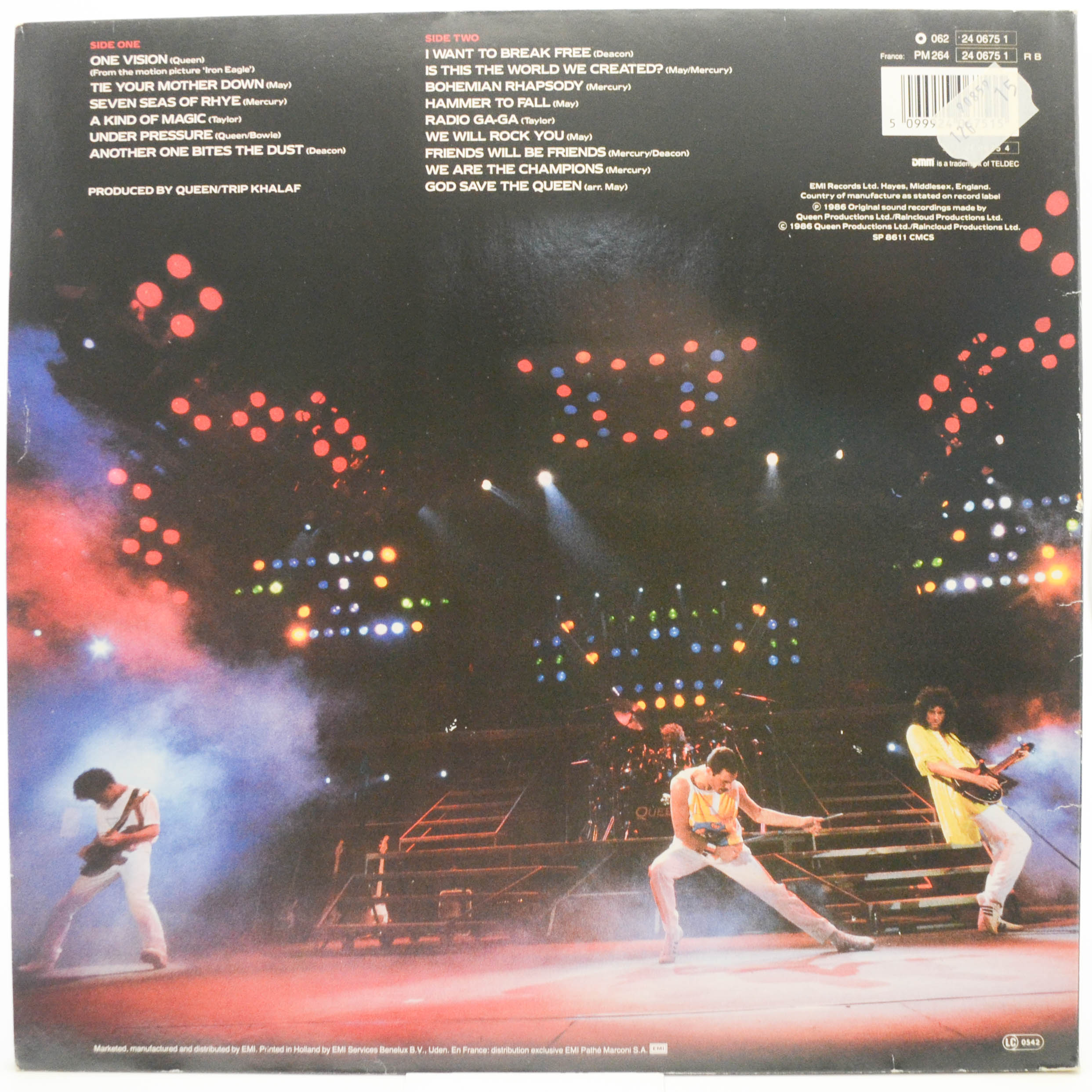 Виниловая пластинка Queen — Live Magic, 1986