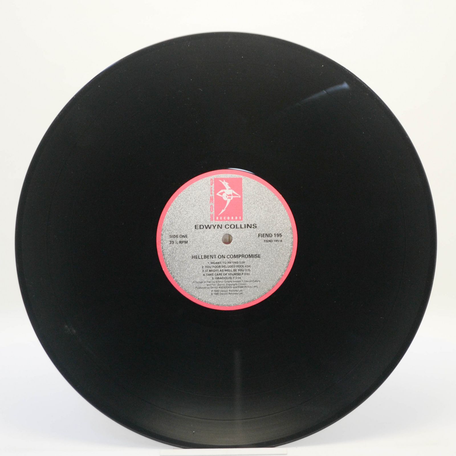 Виниловая пластинка Edwyn Collins — Hellbent On Compromise (UK), 1990