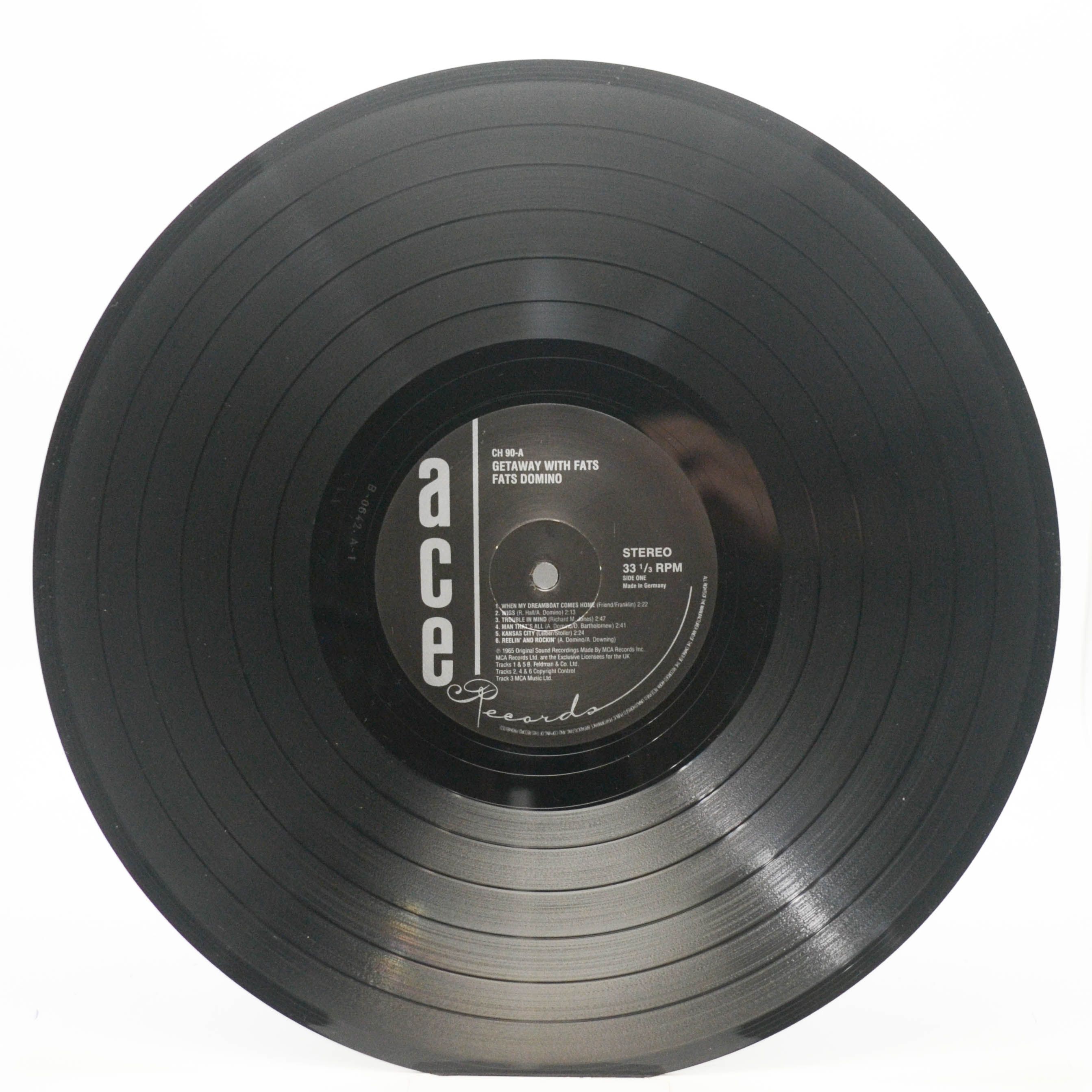 Виниловая пластинка Fats Domino — Getaway With Fats Domino, 1965