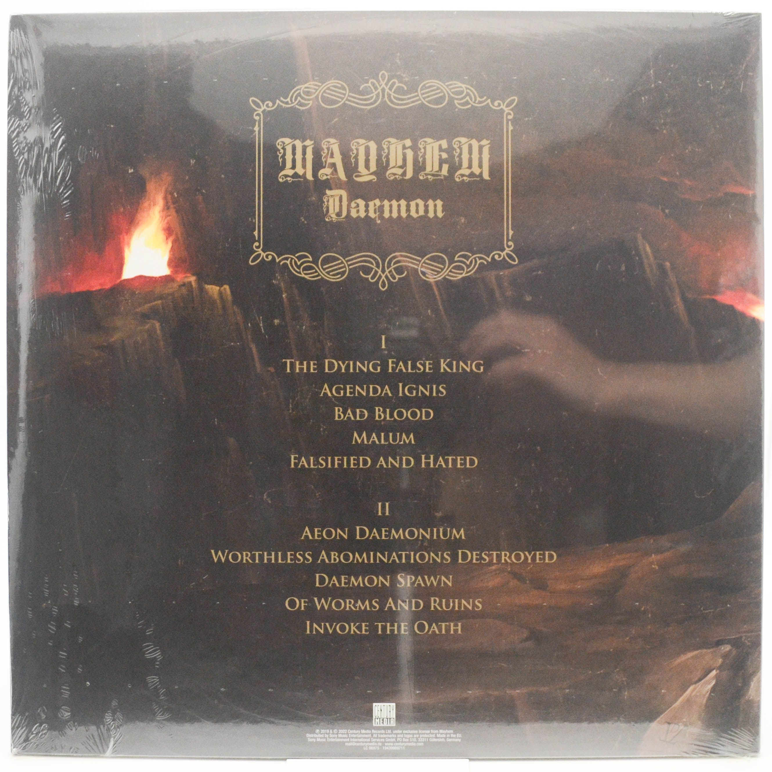 Виниловая пластинка Mayhem — Daemon, 2019