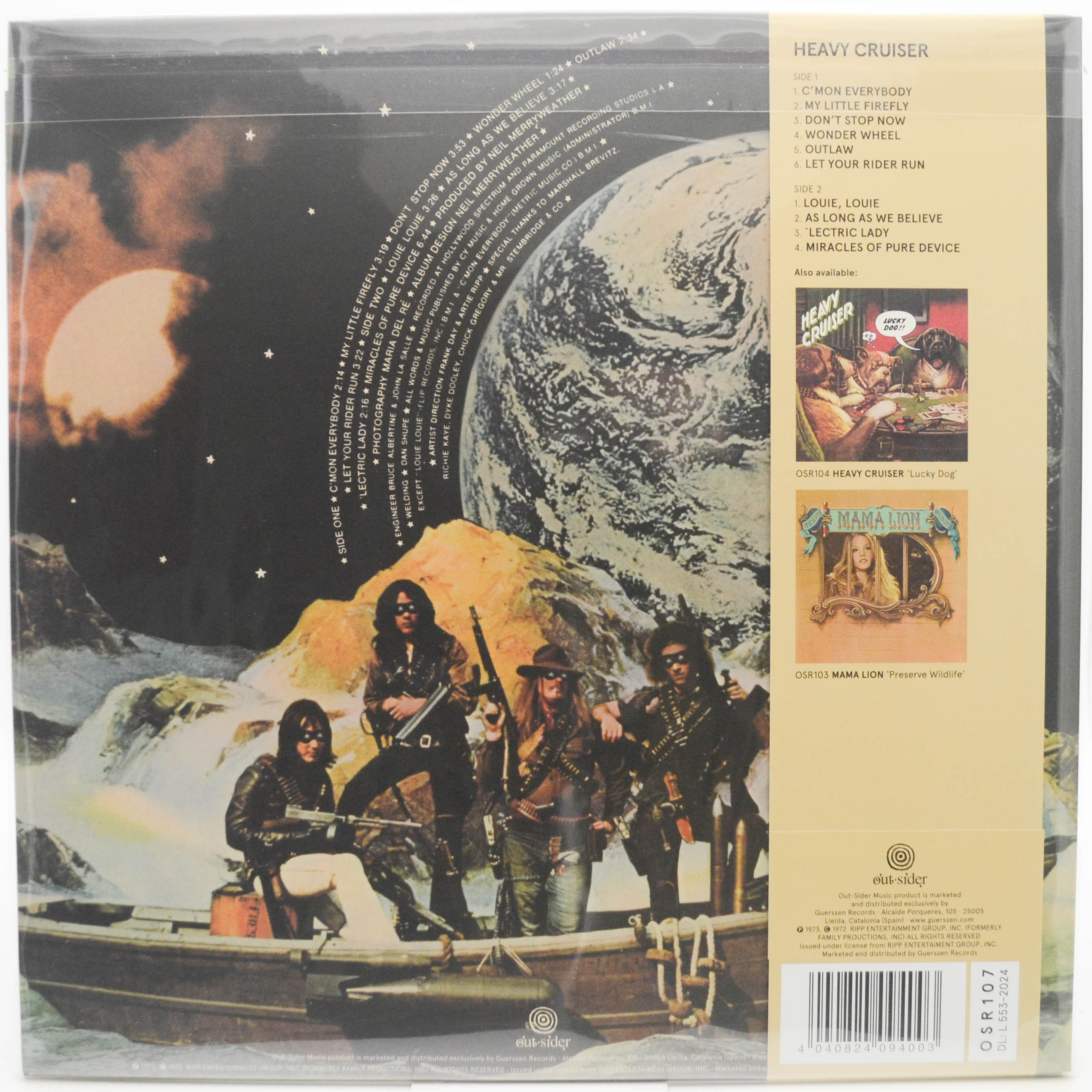 Heavy Cruiser — Heavy Cruiser, 1972