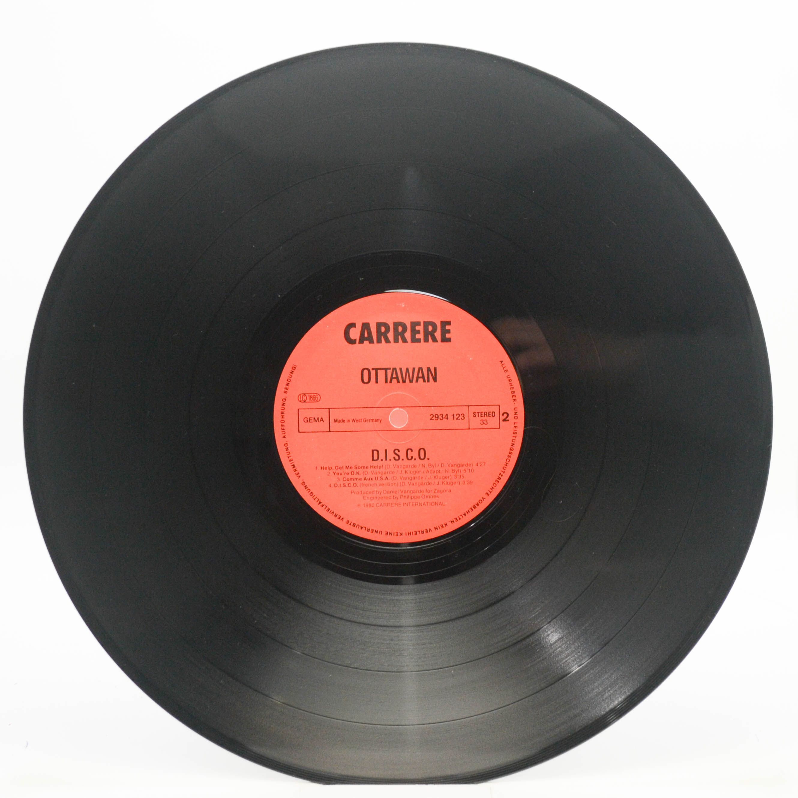 Виниловая пластинка Ottawan — D.I.S.C.O., 1980