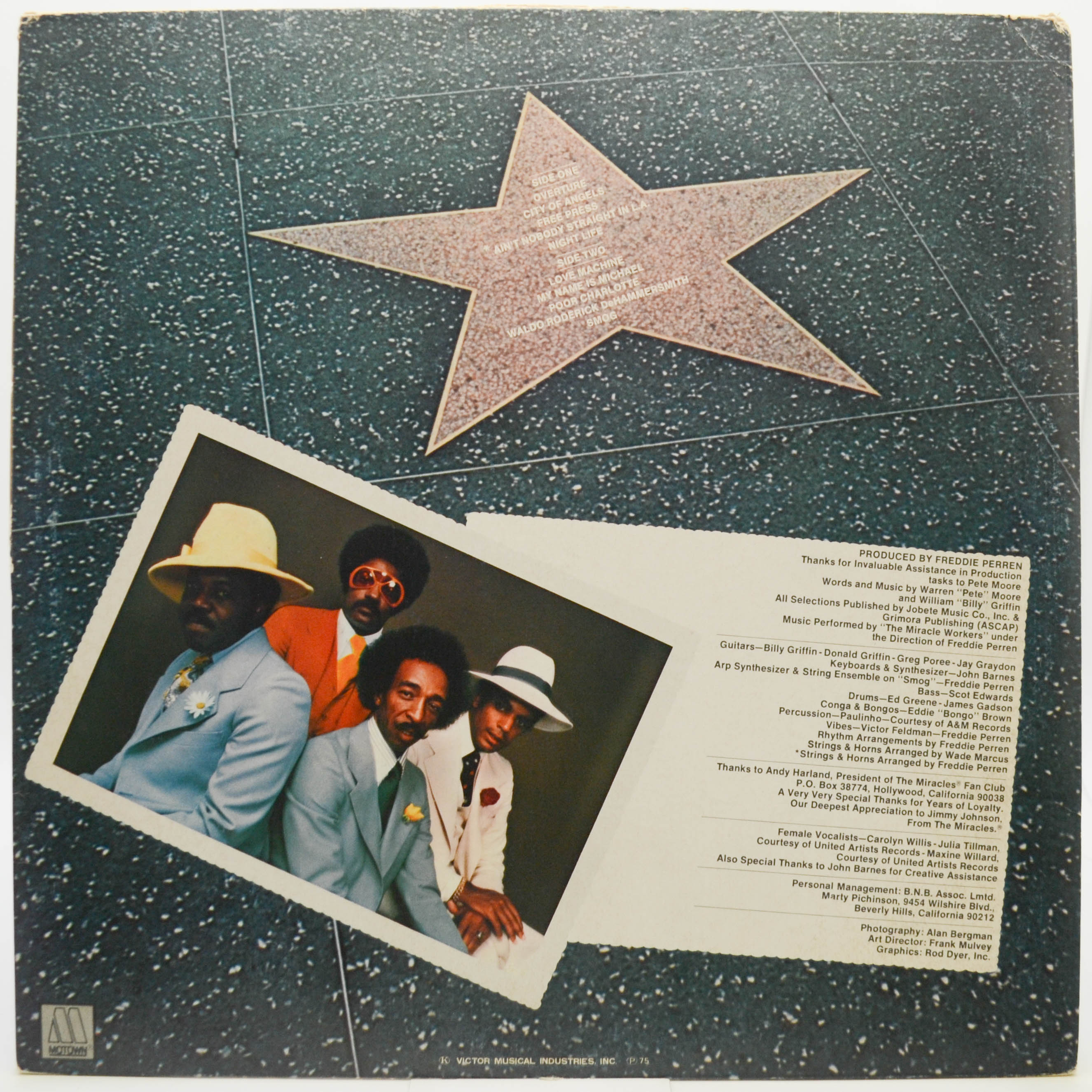 Miracles — City Of Angels, 1975