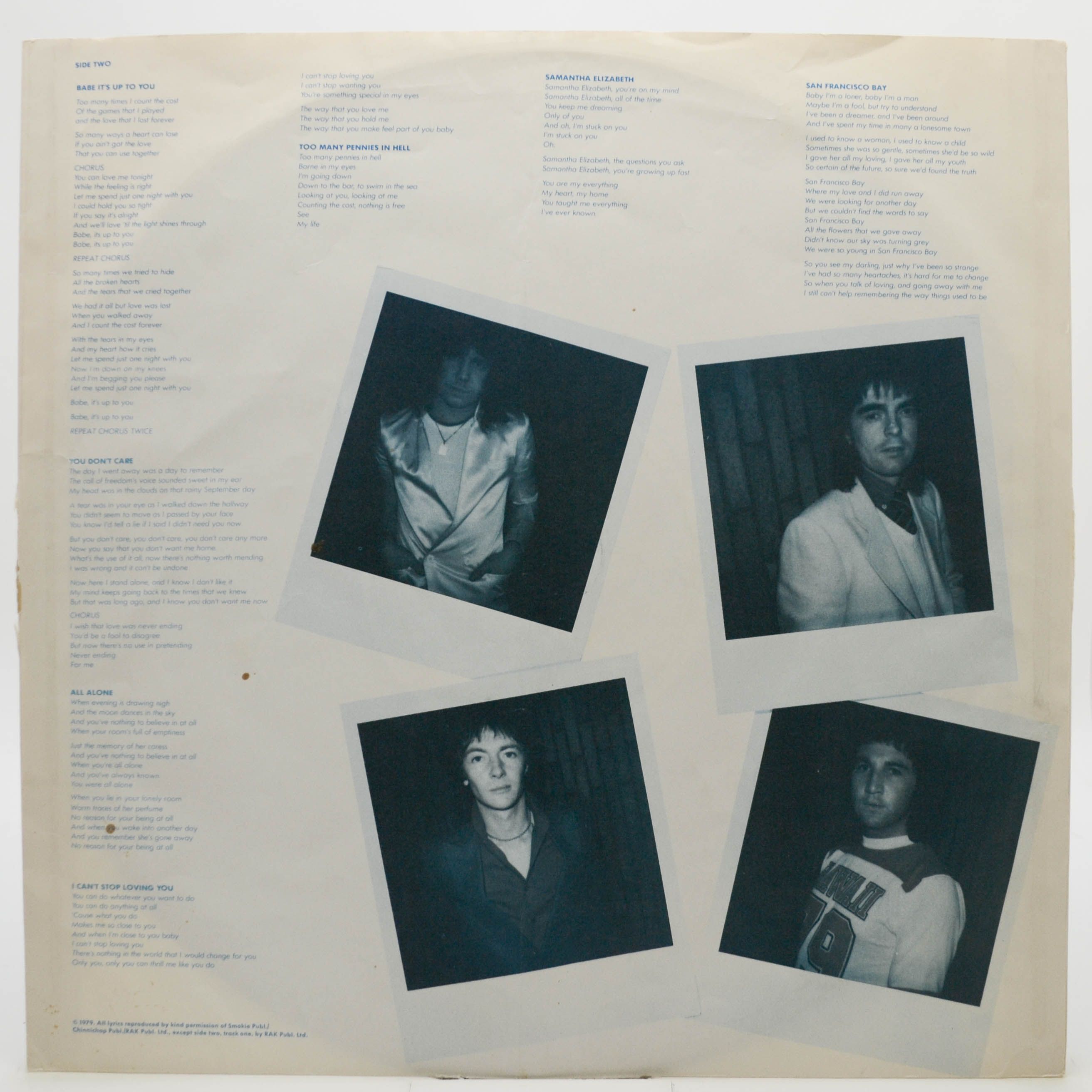 Smokie — The Other Side Of The Road, 1979