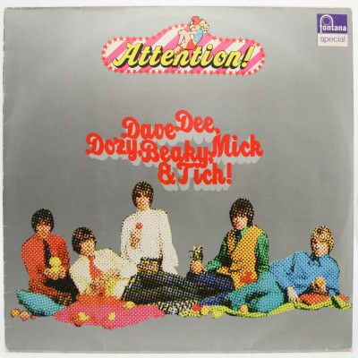 Виниловая пластинка Attention! Dave Dee, Dozy, Beaky, Mick & Tich, 1973