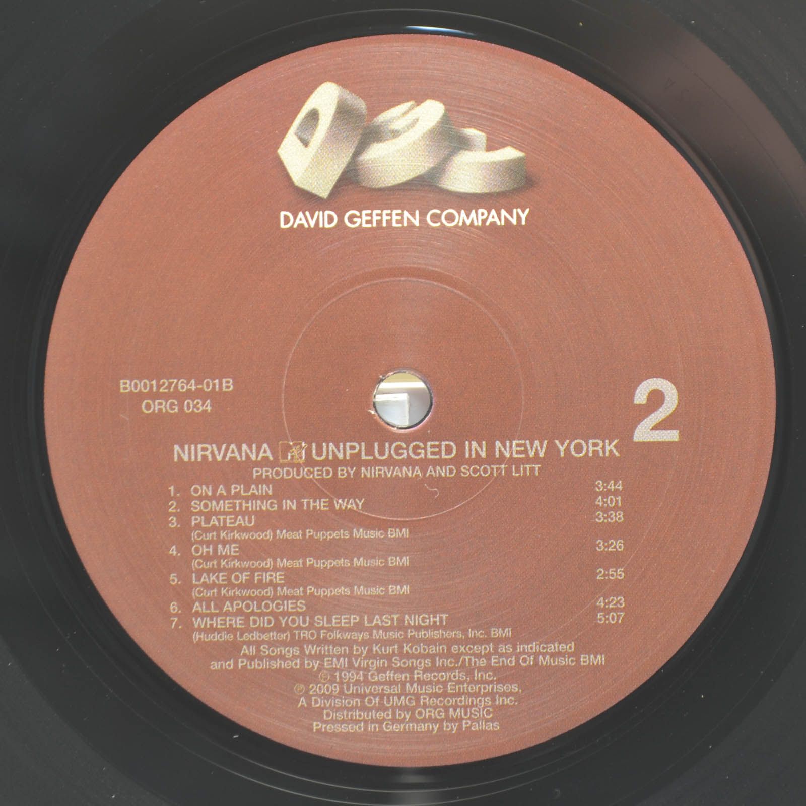 Nirvana — MTV Unplugged In New York (USA), 1994