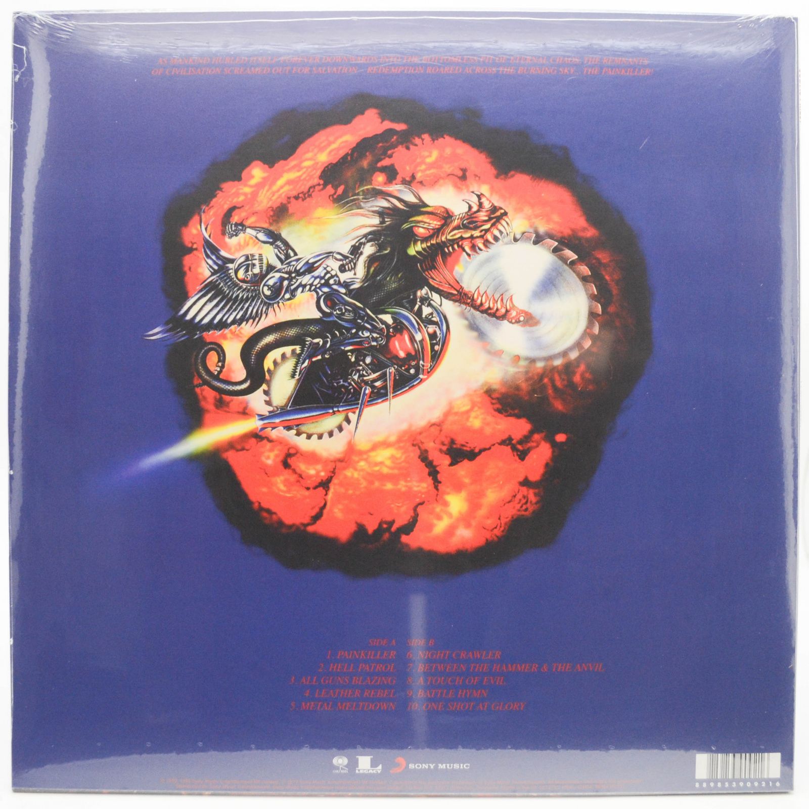 Виниловая пластинка Judas Priest — Painkiller (UK), 1990