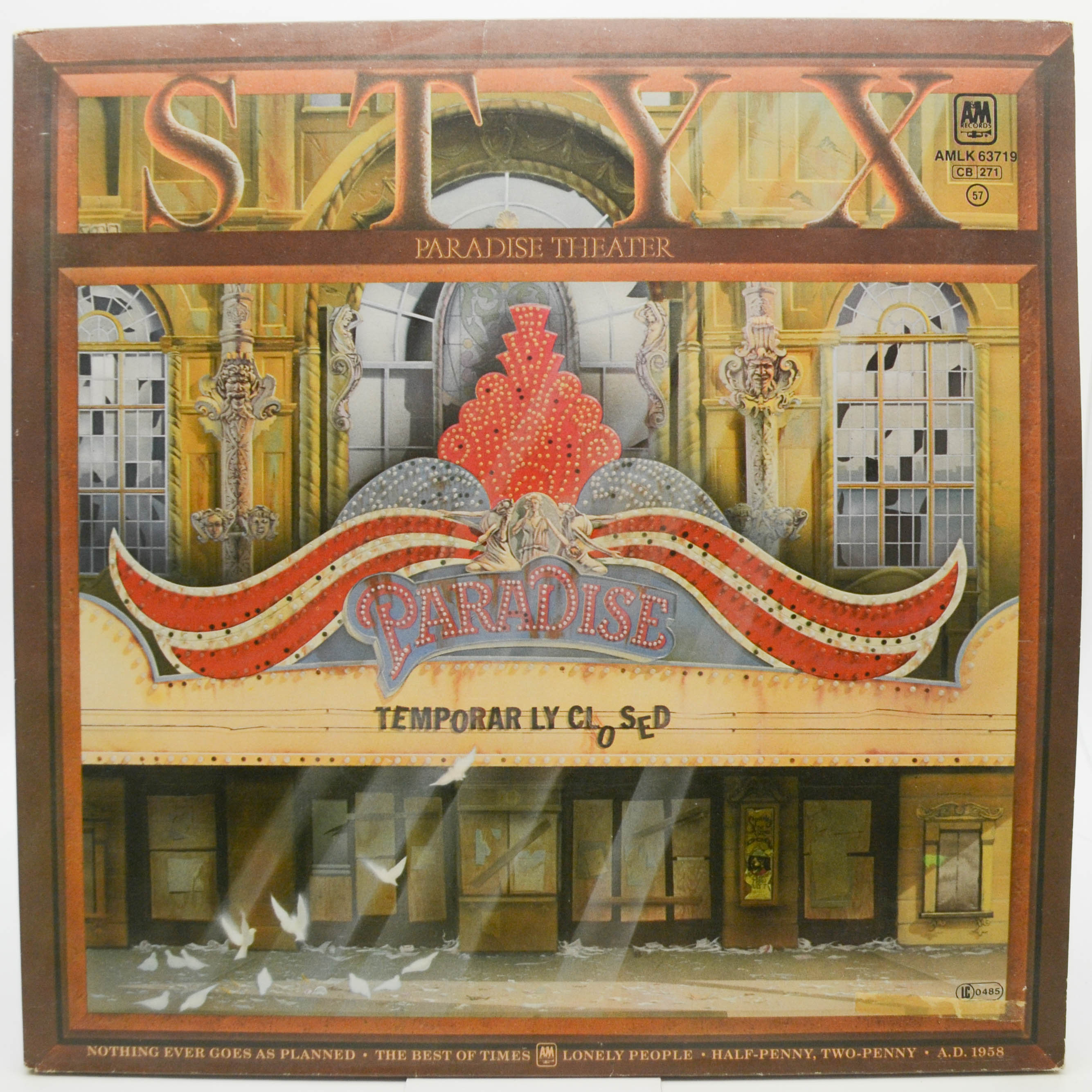 Styx — Paradise Theatre, 1981