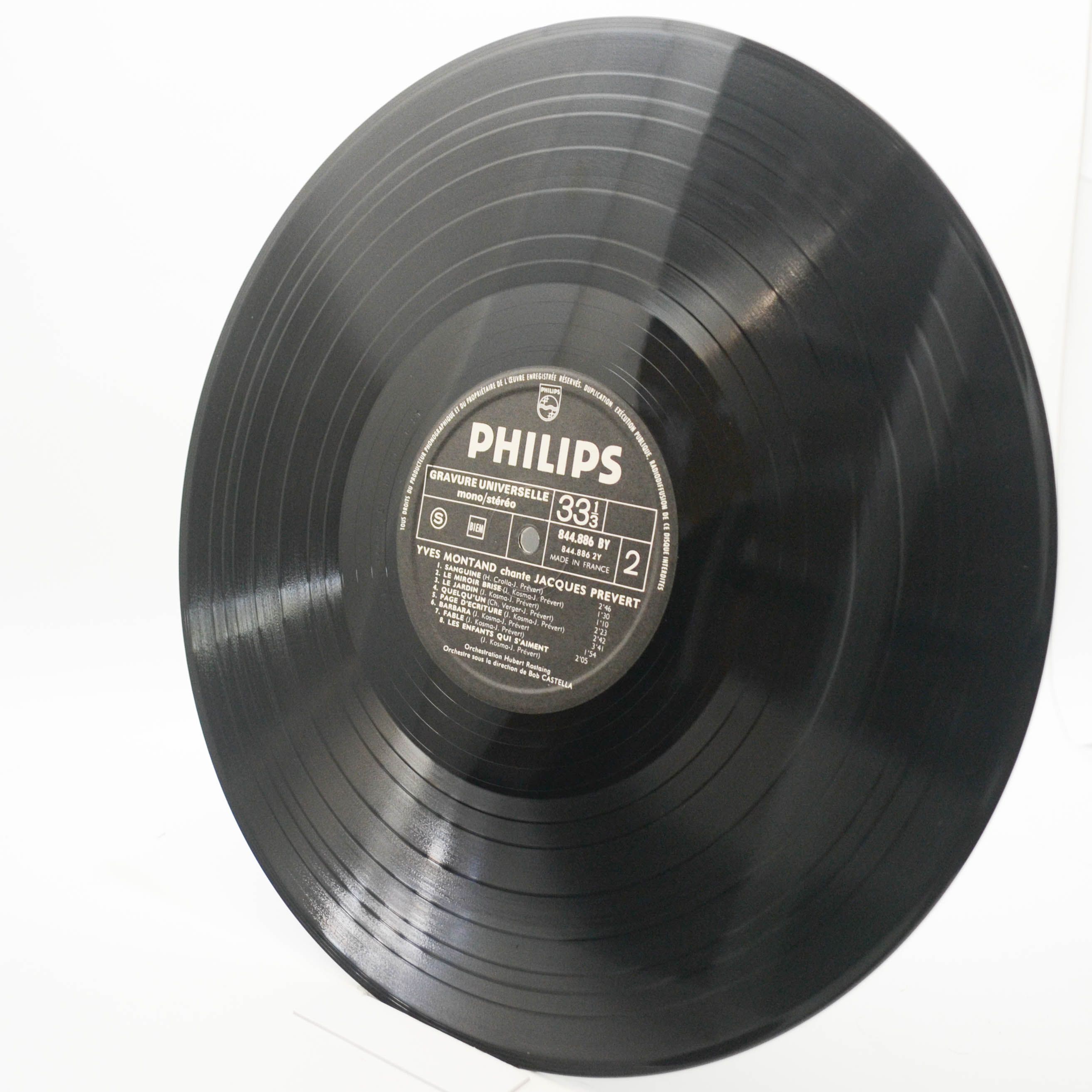 Yves Montand — Montand Chante Prévert (France), 1962