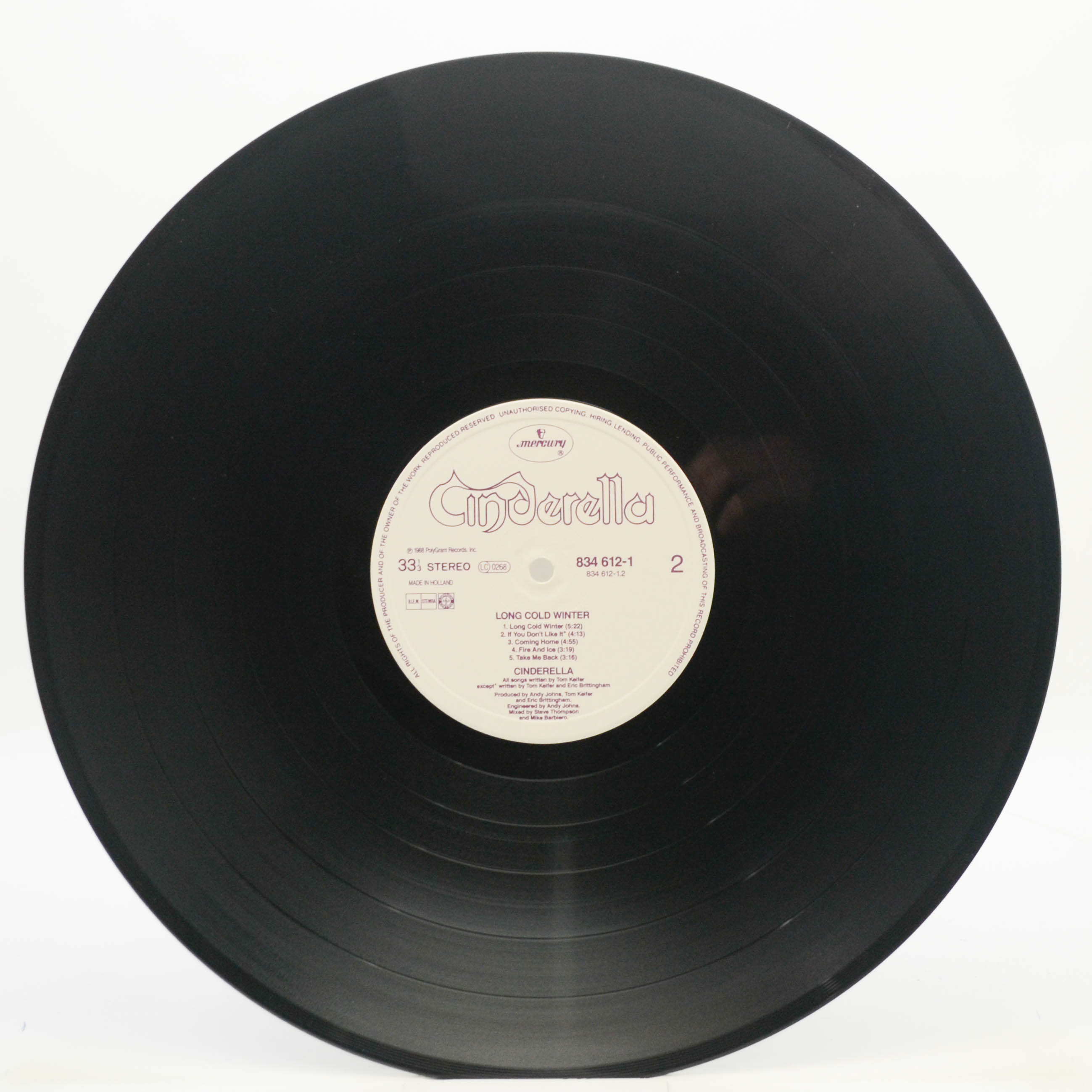 Cinderella — Long Cold Winter, 1988