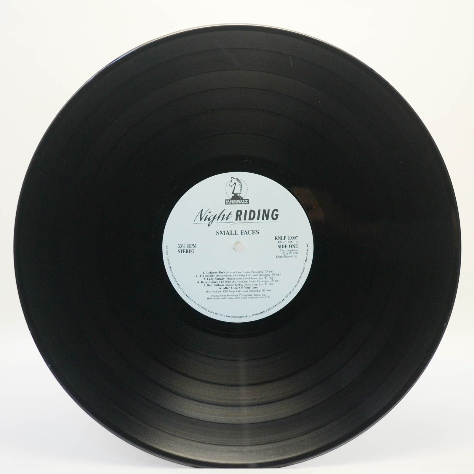 Виниловая пластинка Small Faces — Night Riding (UK), 1988