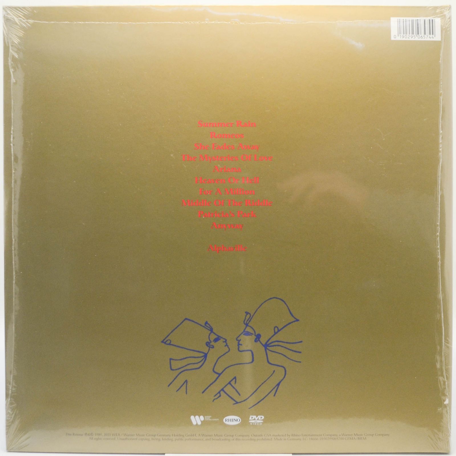 Alphaville — The Breathtaking Blue (LP+DVD, booklet), 2021