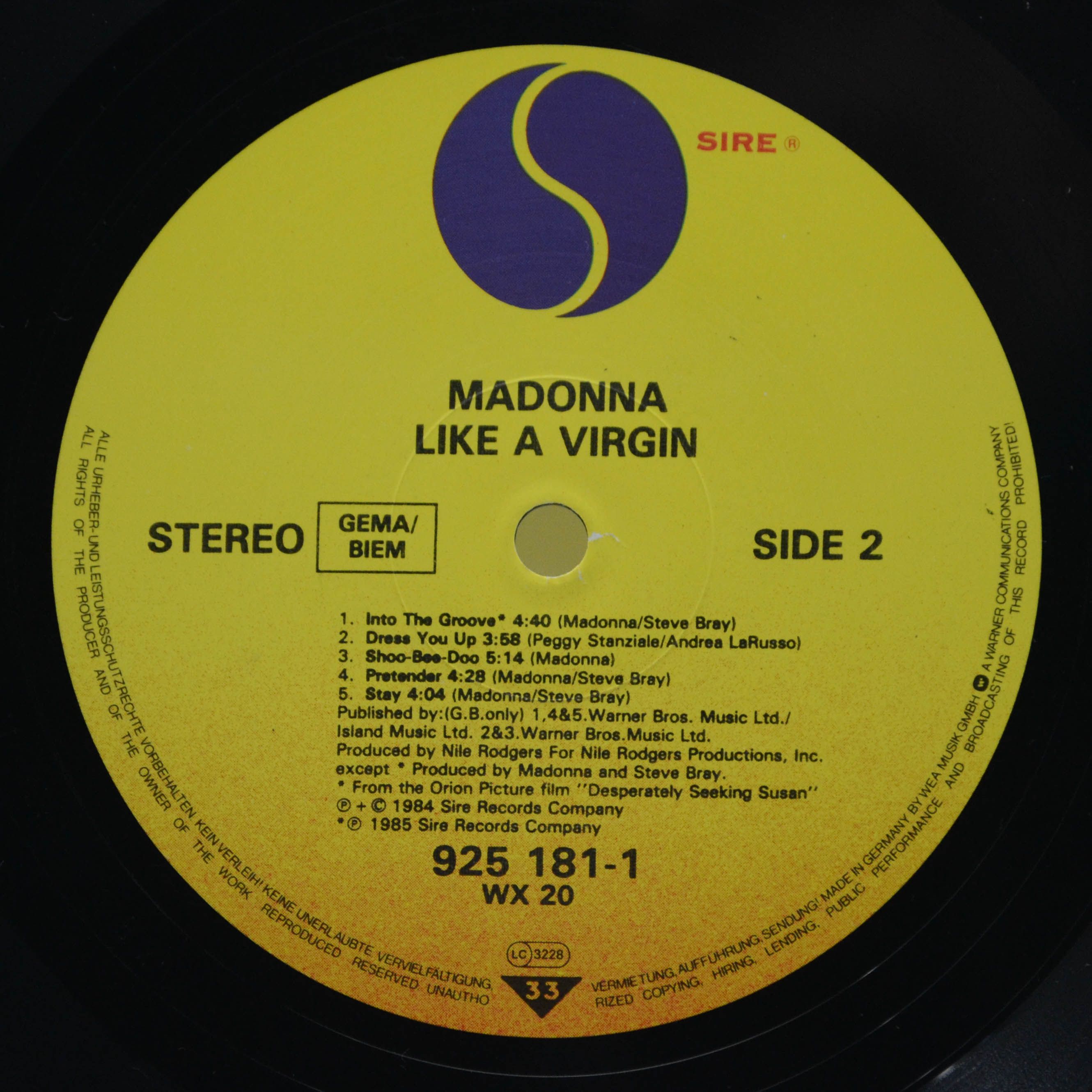 Madonna — Like A Virgin, 1984