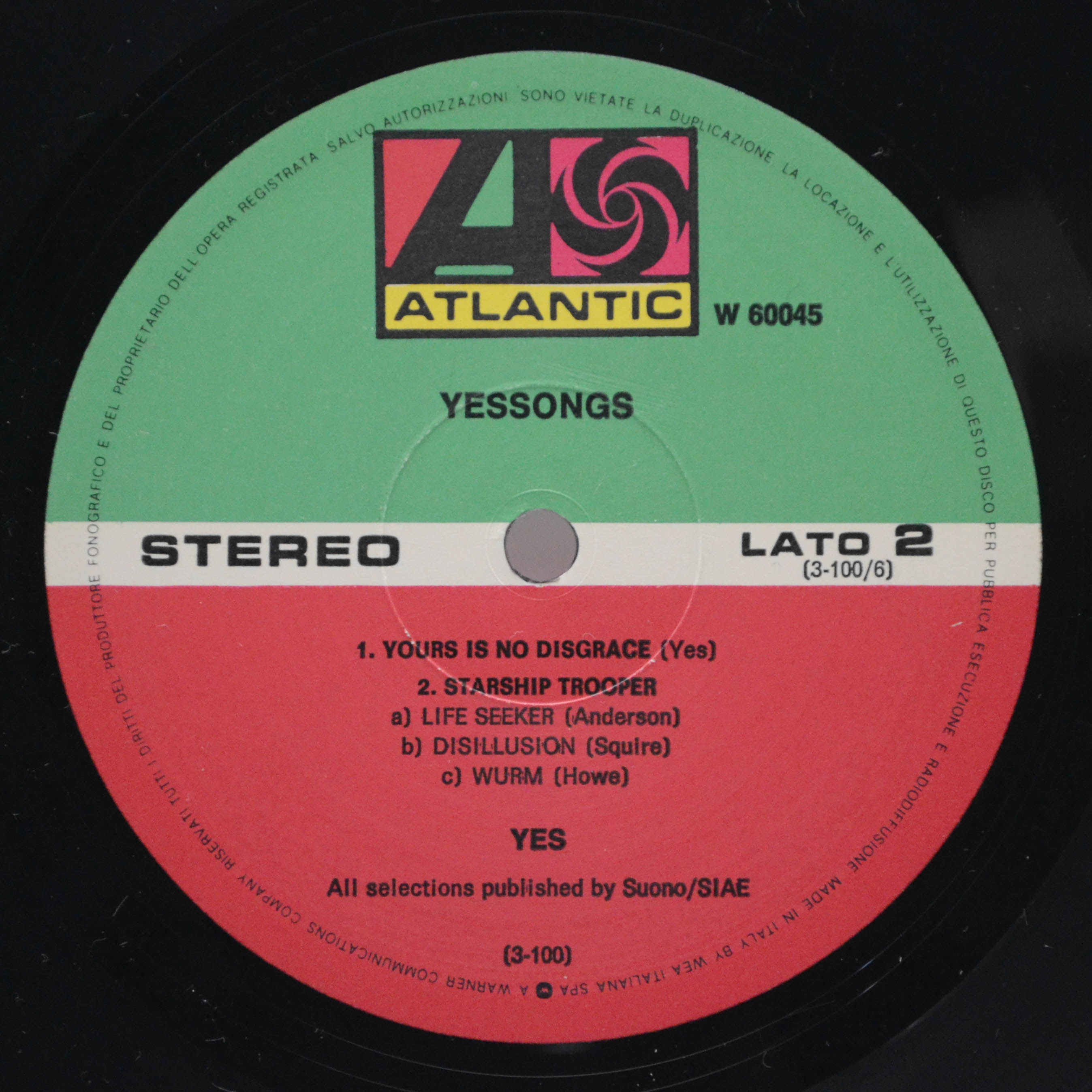 Виниловая пластинка Yes — Yessongs (3LP), 1973
