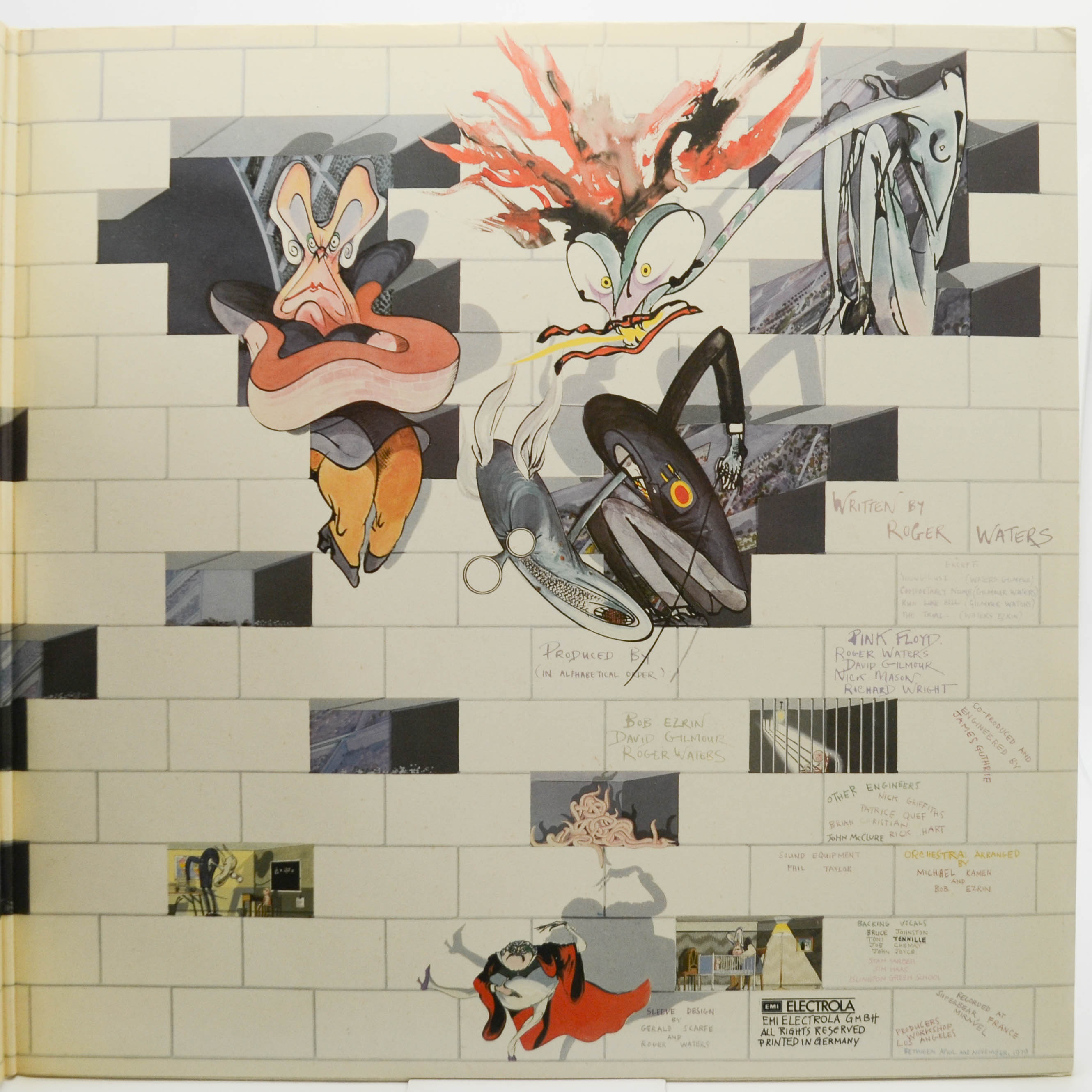 Виниловая пластинка Pink Floyd — The Wall (2LP), 1979