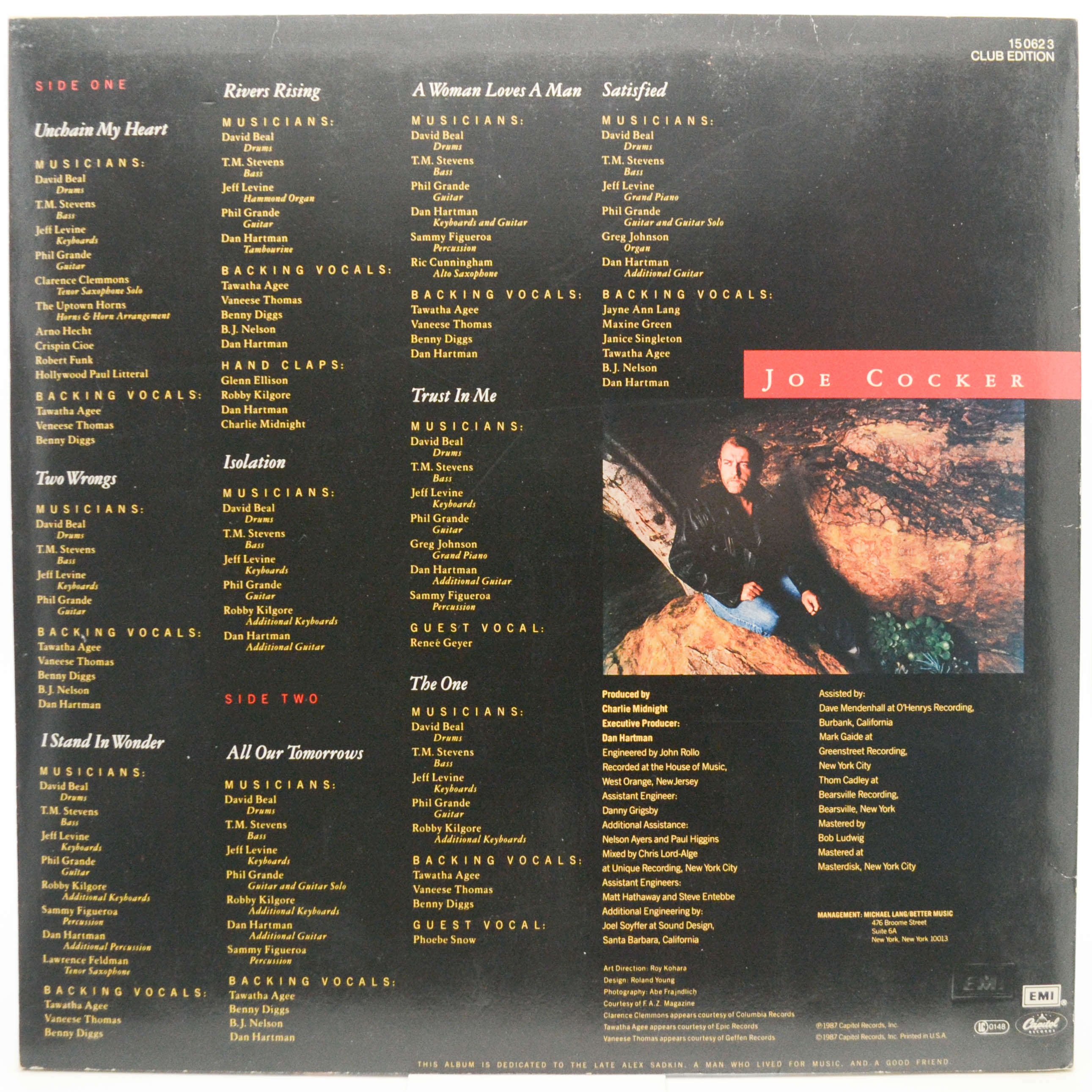 Joe Cocker — Unchain My Heart, 1987