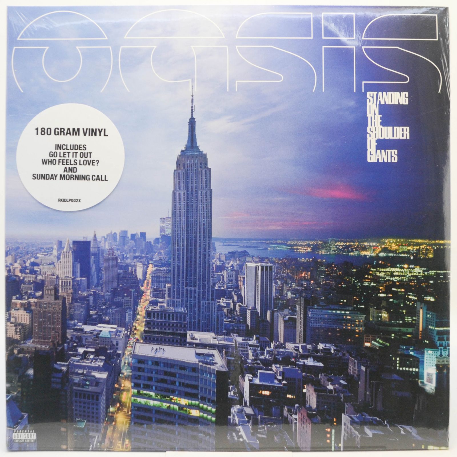 Виниловая пластинка OASIS — STANDING ON THE SHOULDERS OF GIANTS, 2009