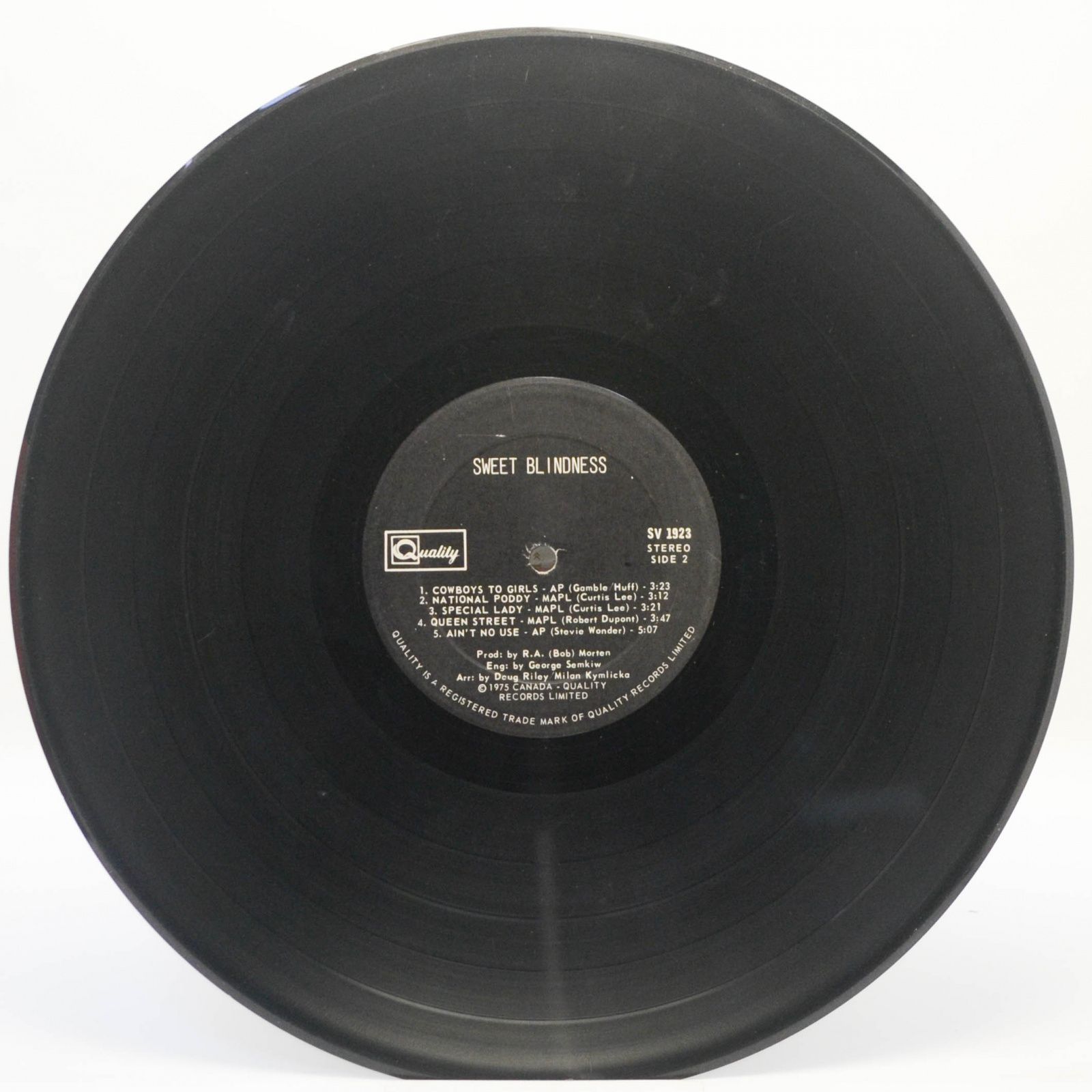 Виниловая пластинка Sweet Blindness — Sweet Blindness, 1976